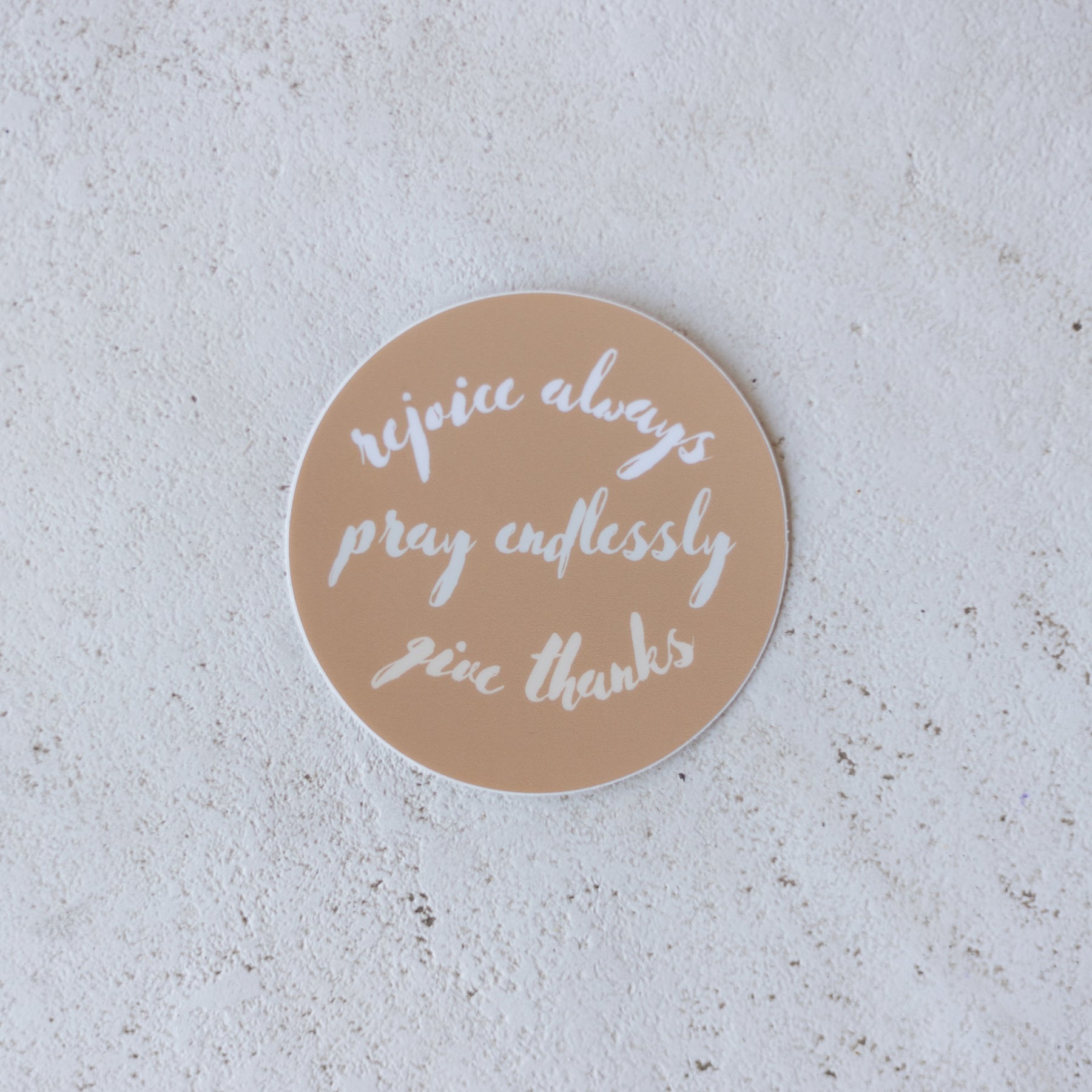 4 Christian Stickers Bundle - Minimalist