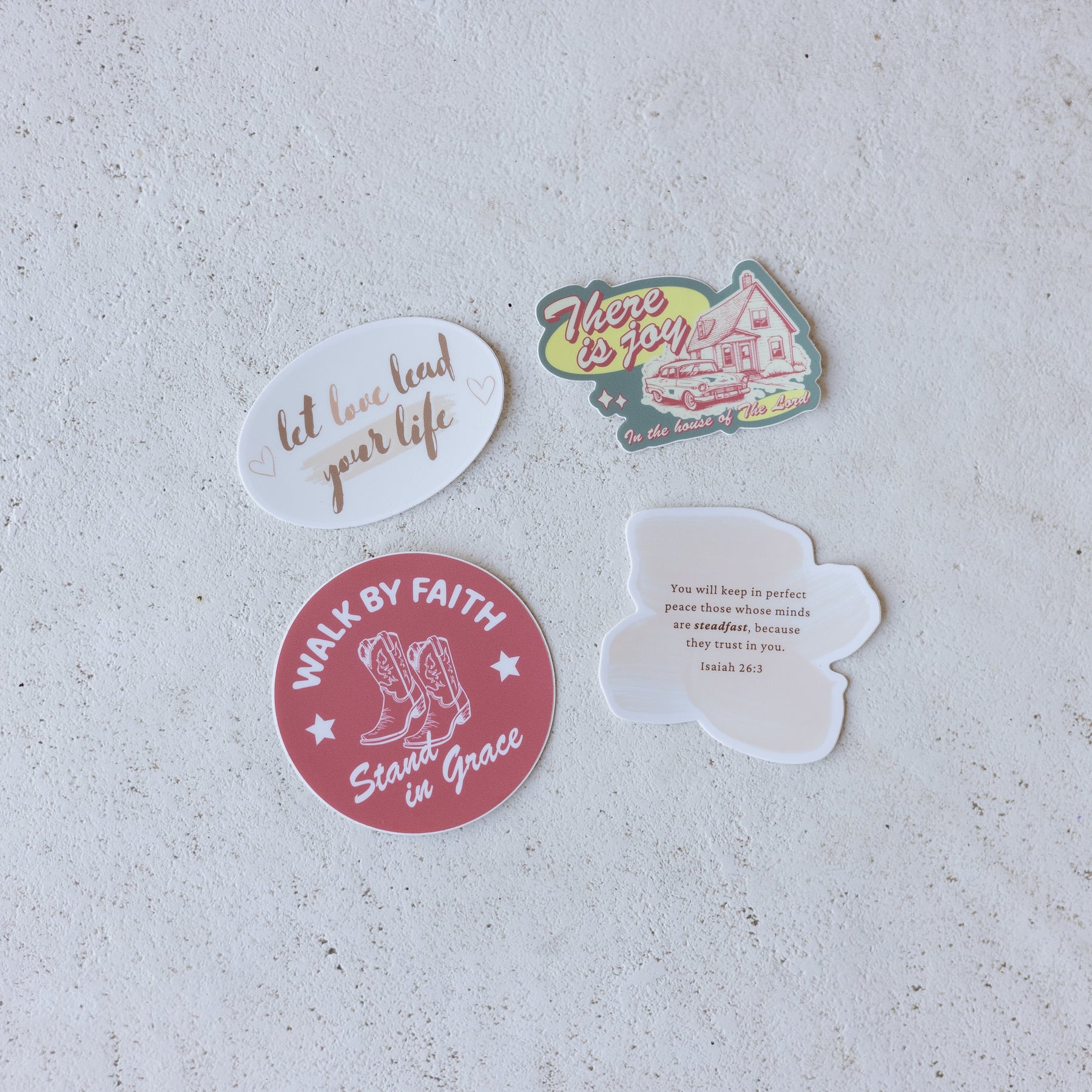 Let Love Lead Your Life Sticker