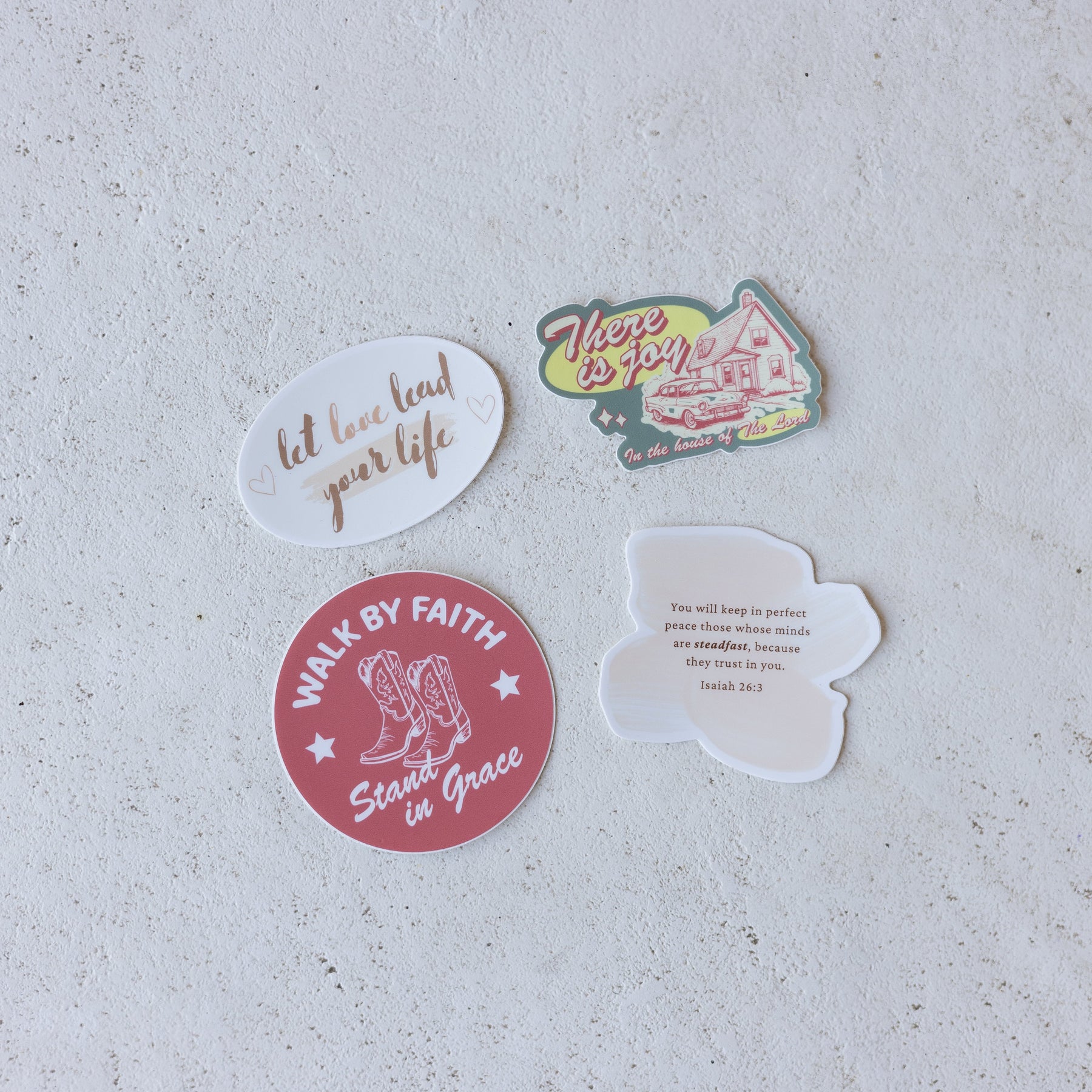 There is Joy in the House of the Lord Sticker