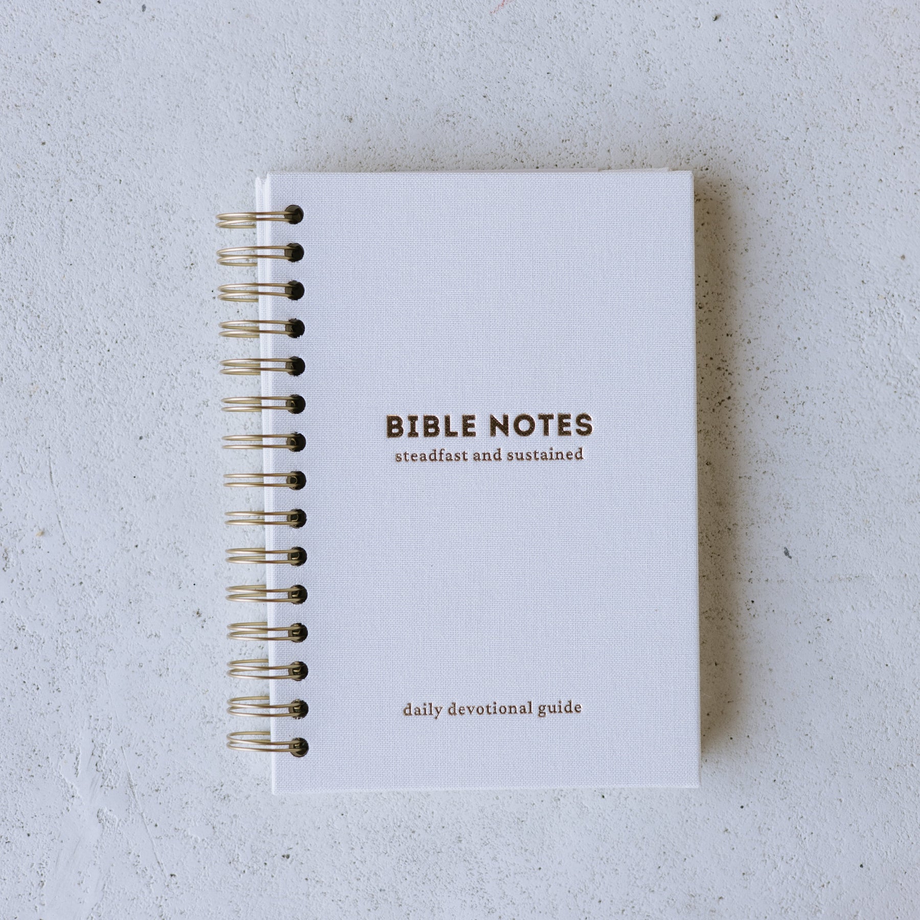 Steadfast & Sustained Bible Notes Journal — a guided Scripture study journal for Christian women