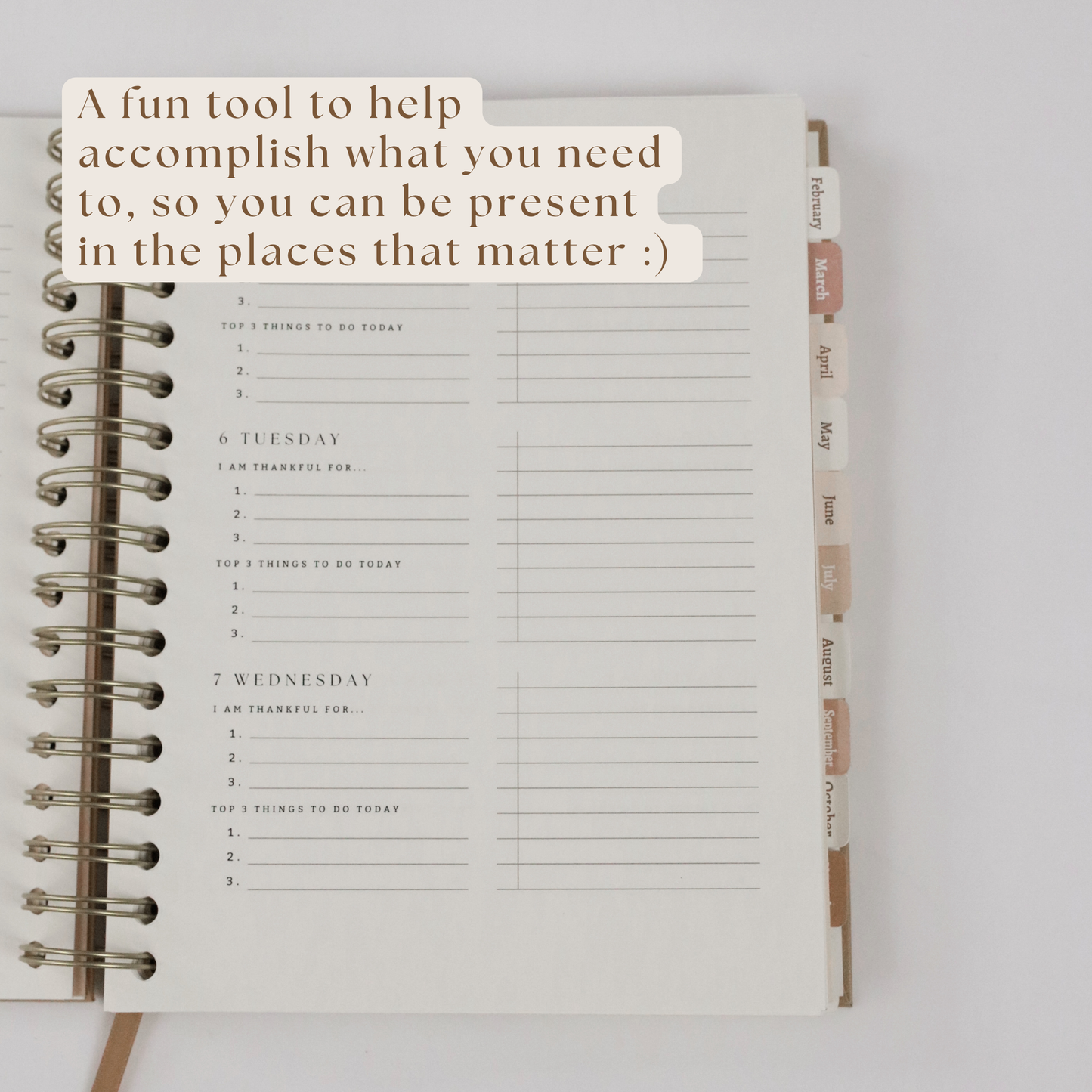 2026 Faith-Based Planner – Goals, Gratitude & Intentional Growth