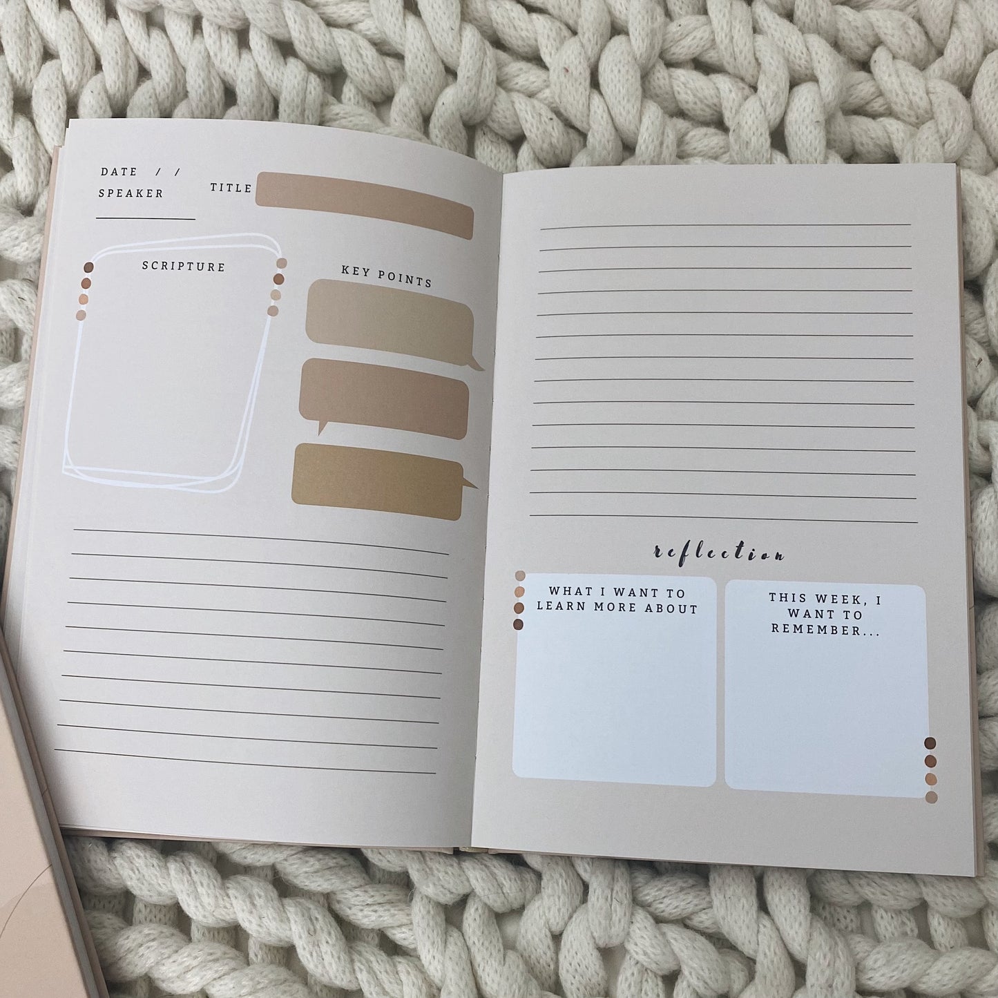 Church Notes Journal - Hardcover