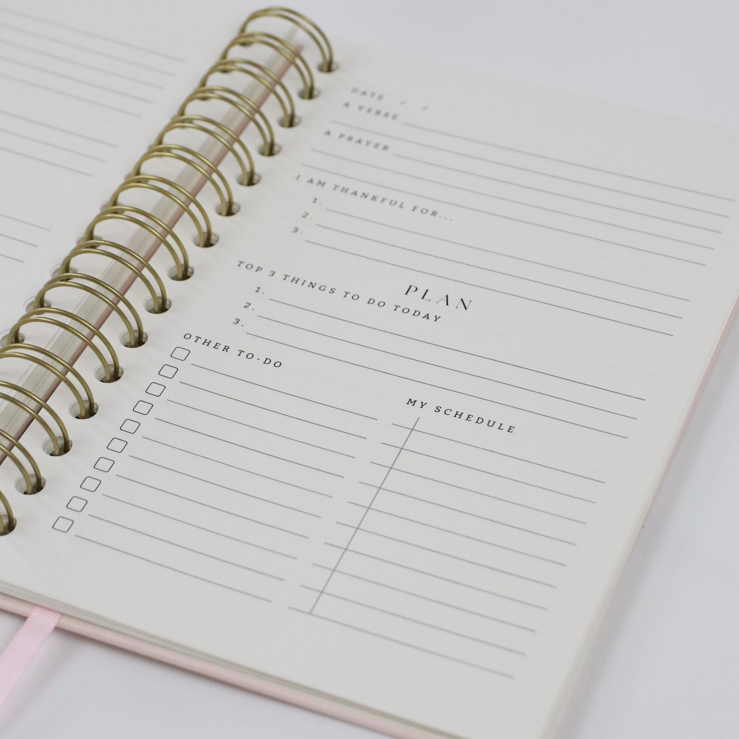 Daily Faith-Based Planner - Devotional Journaling Prompts, Calendar Planning, and Daily Planning