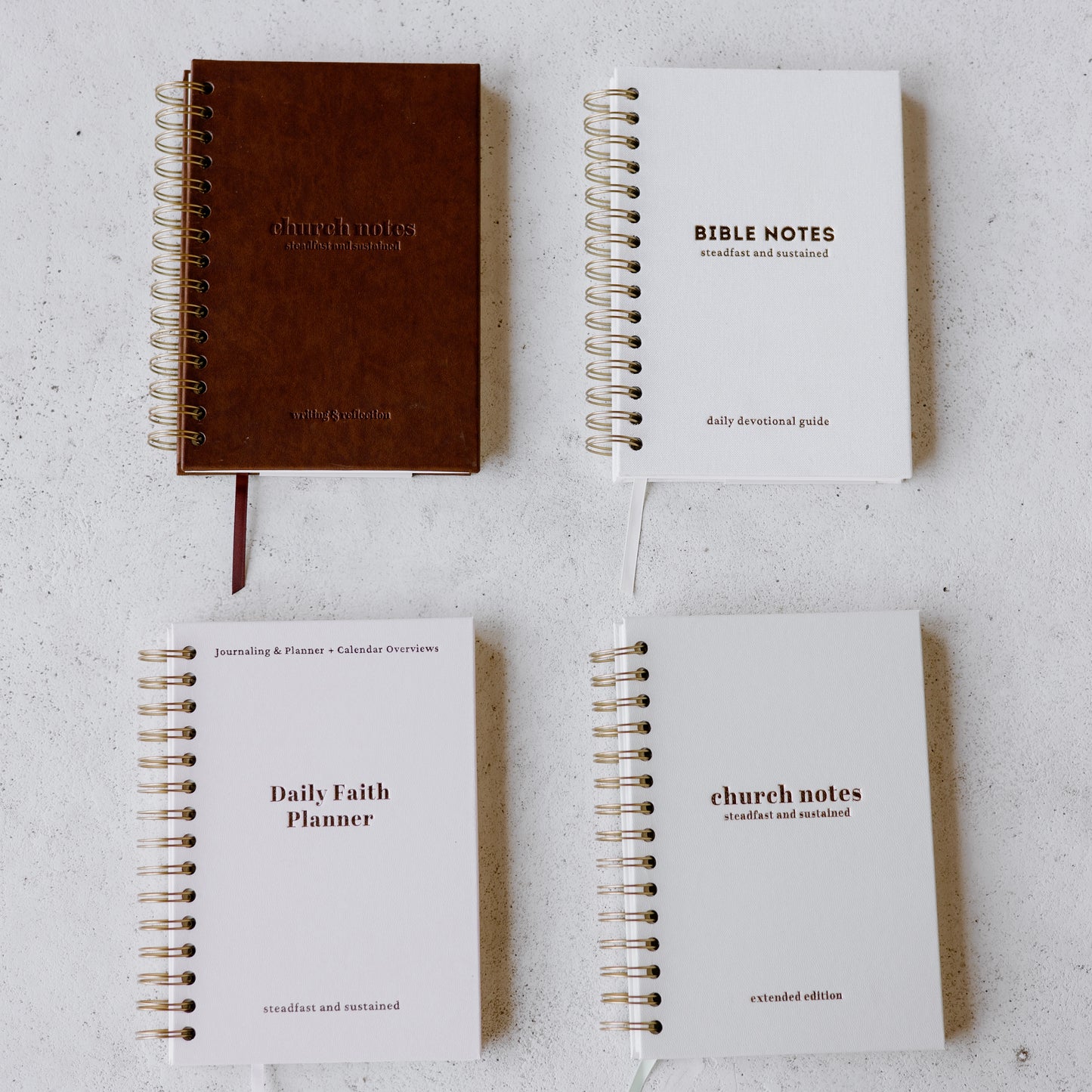 Church Notes Journal - EXTRA MARGIN SPACE Edition - Brown Faux Leather