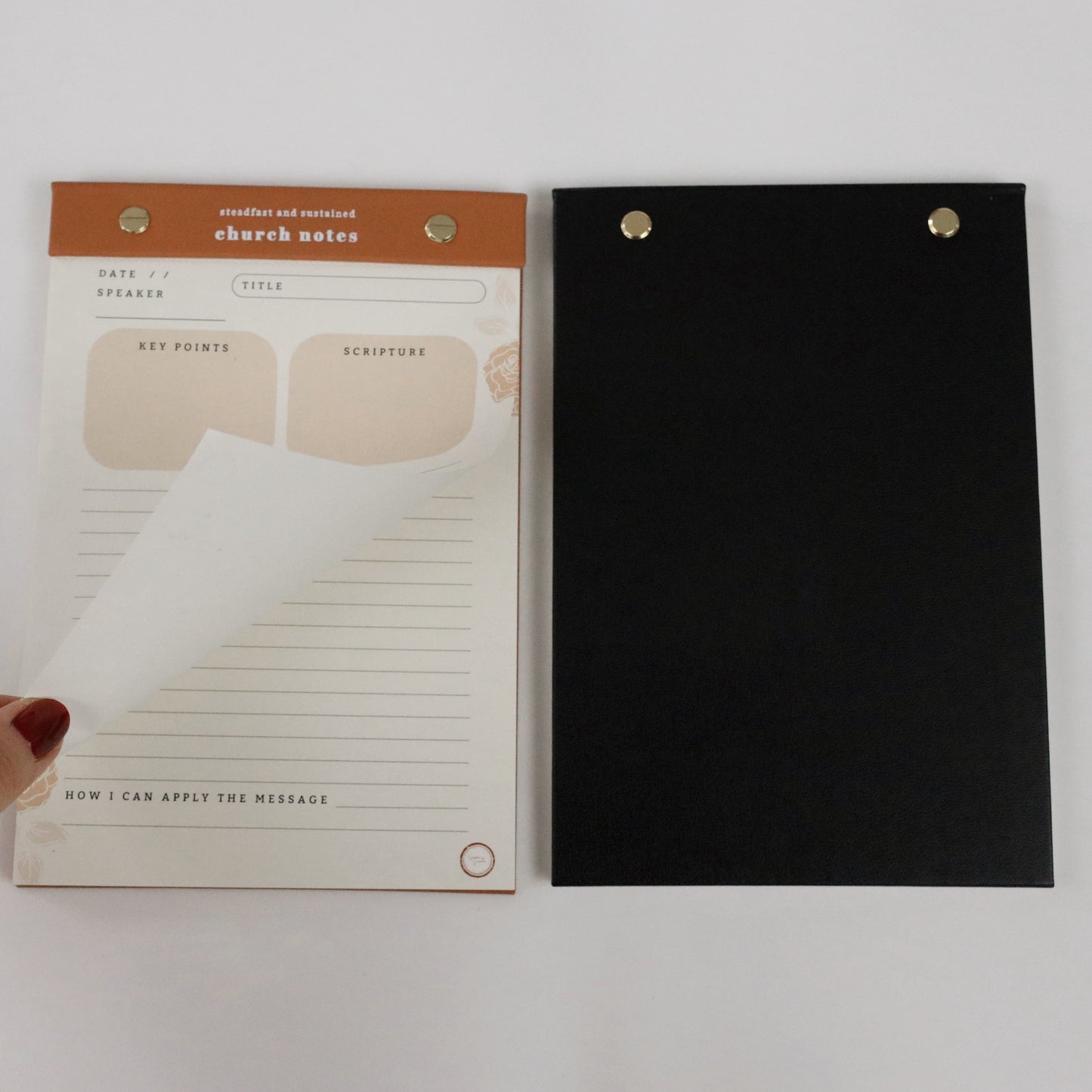 Church Notes Notepad – Tear-Off (On-the-Go Edition)