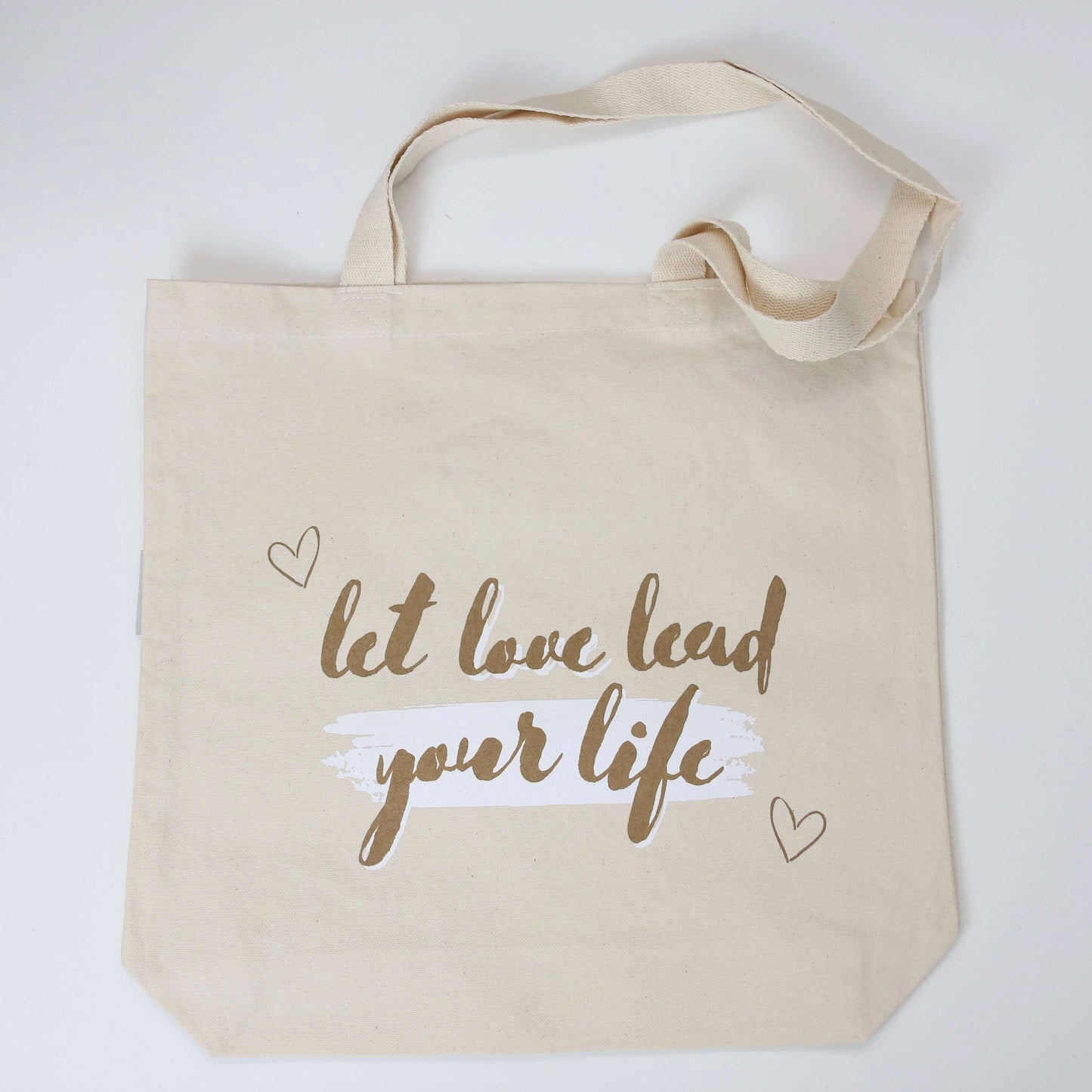 Let Love Lead Your Life Tote Bag - Steadfast and Sustained