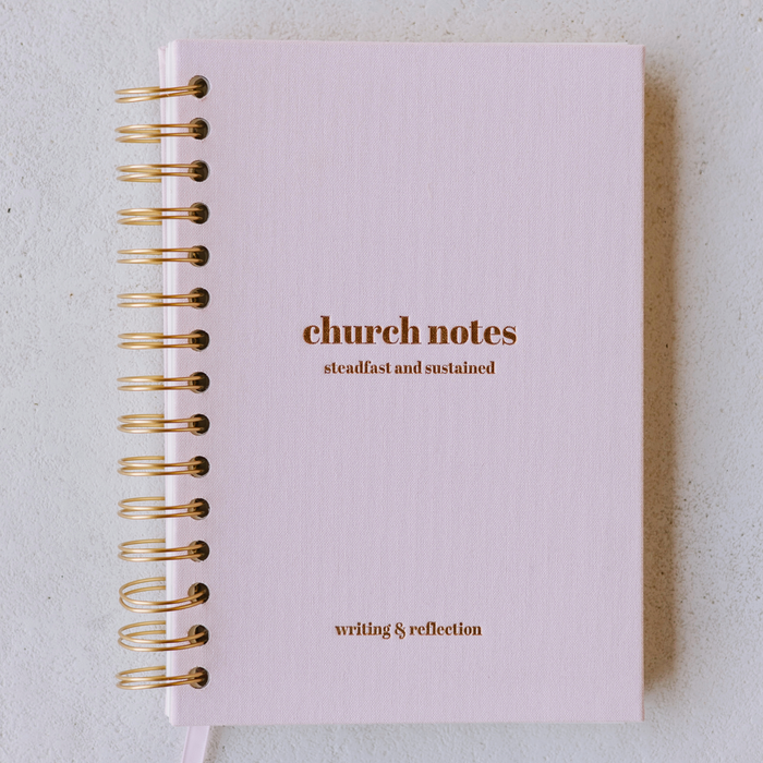 Church Notes Journal Spiral | Stay Focused & Grow in Faith Weekly