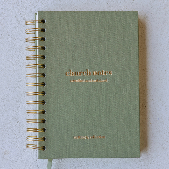 Church Notes Journal Spiral | Stay Focused & Grow in Faith Weekly