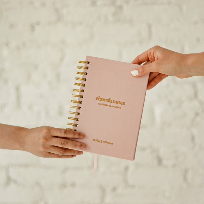 Church Notes Journal Spiral | Stay Focused & Grow in Faith Weekly