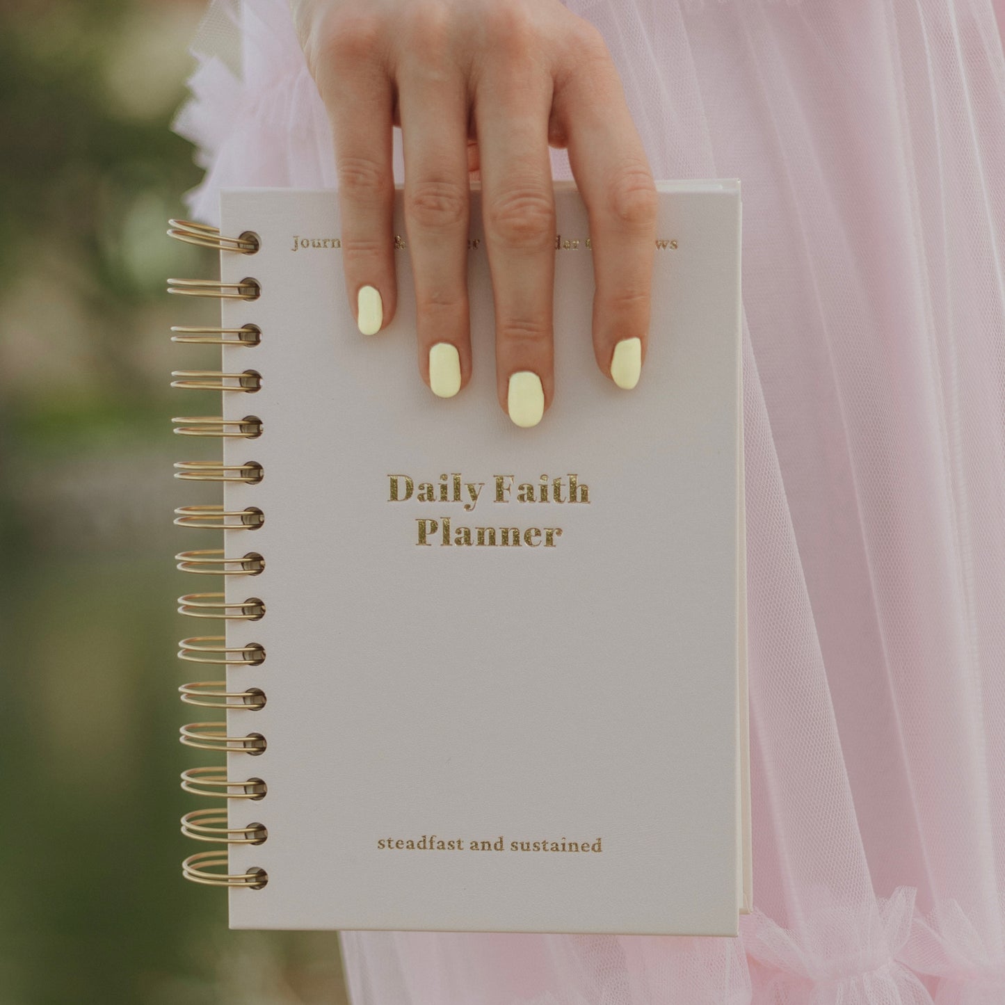 Journal Trio: Bible Notes, Church Notes, & Planner - Pink or White - Save 10%