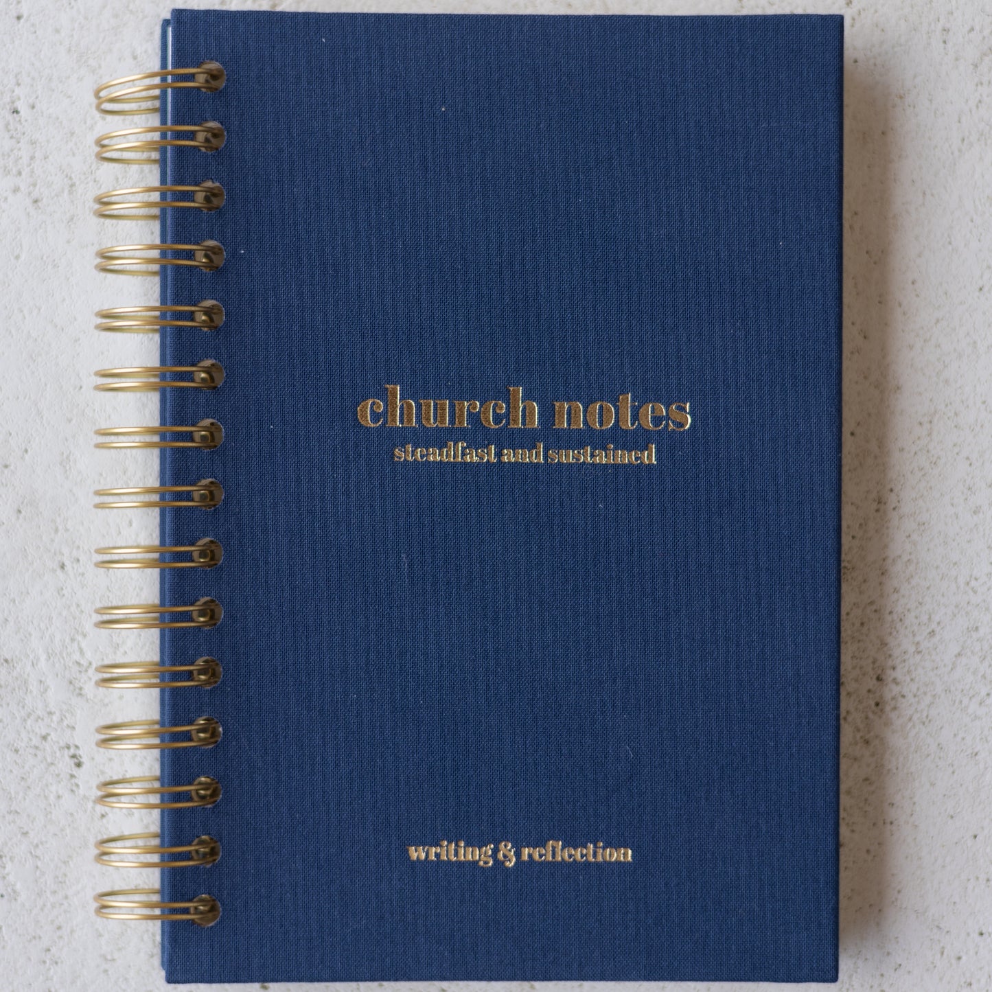 Church Notes Journal Spiral | Stay Focused & Grow in Faith Weekly