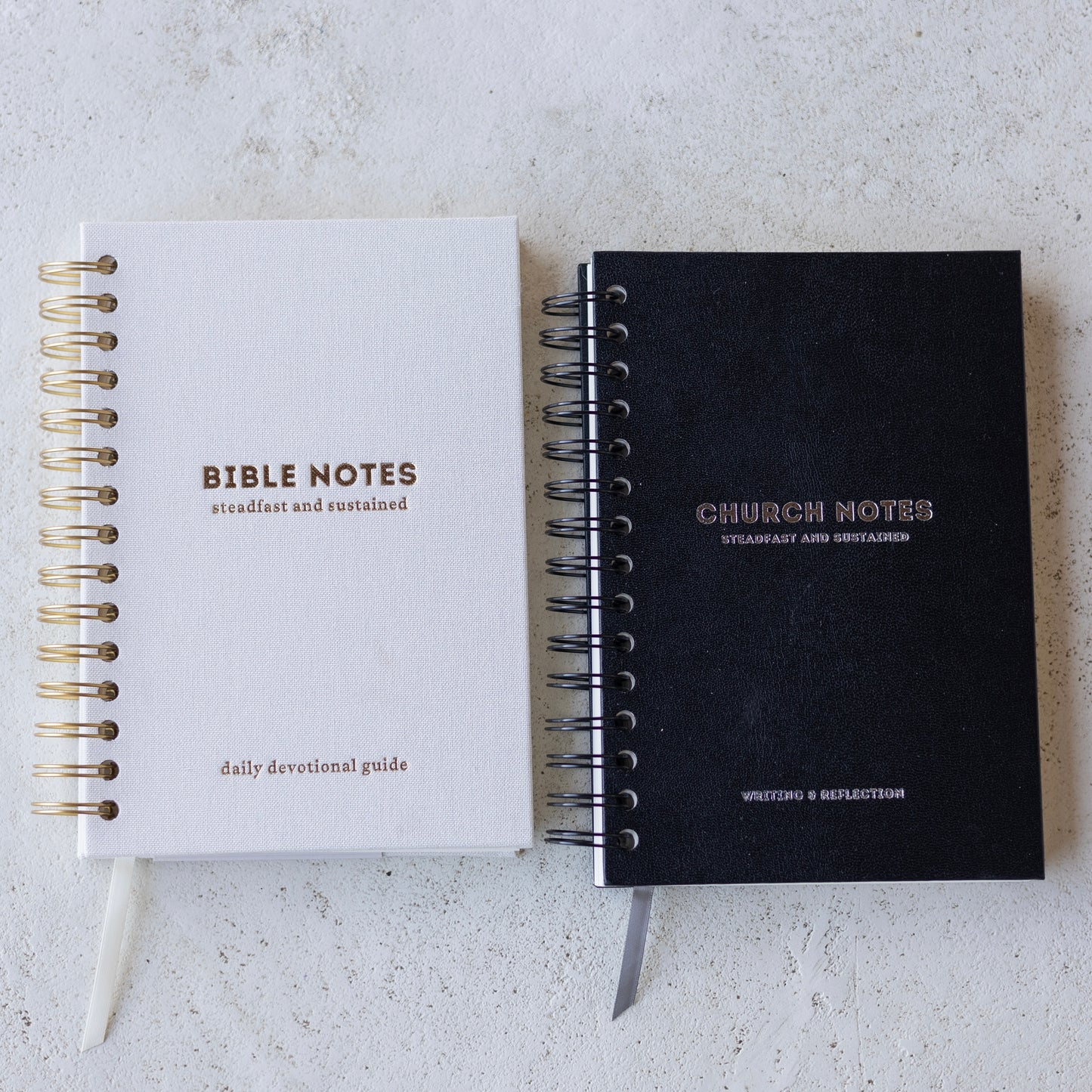 Church Notes Journal - EXTRA MARGIN SPACE Edition - Black Leatherette