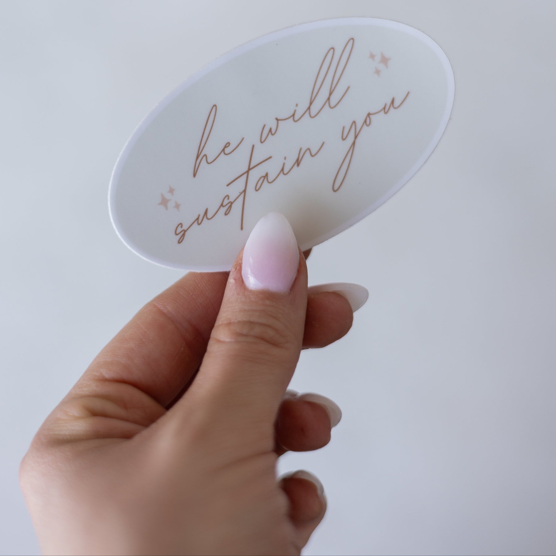 4 Christian Stickers Bundle - Minimalist