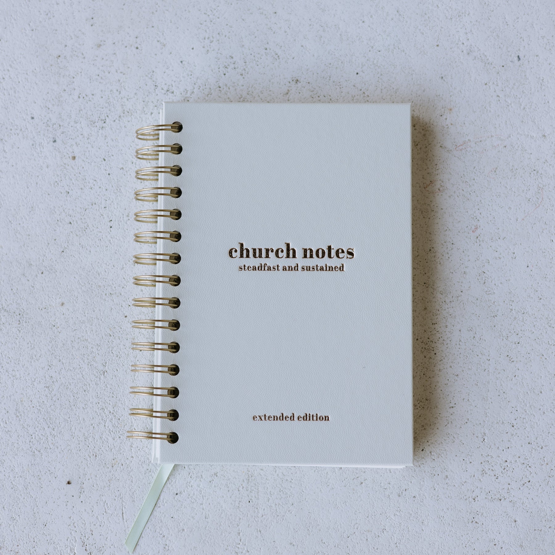Steadfast & Sustained Church Notes Journal Extended Edition — more space per sermon