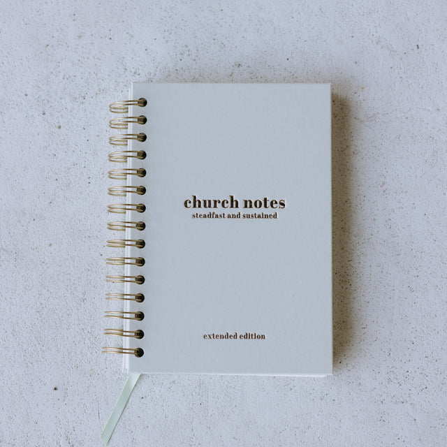 Extended Church Notes Journal