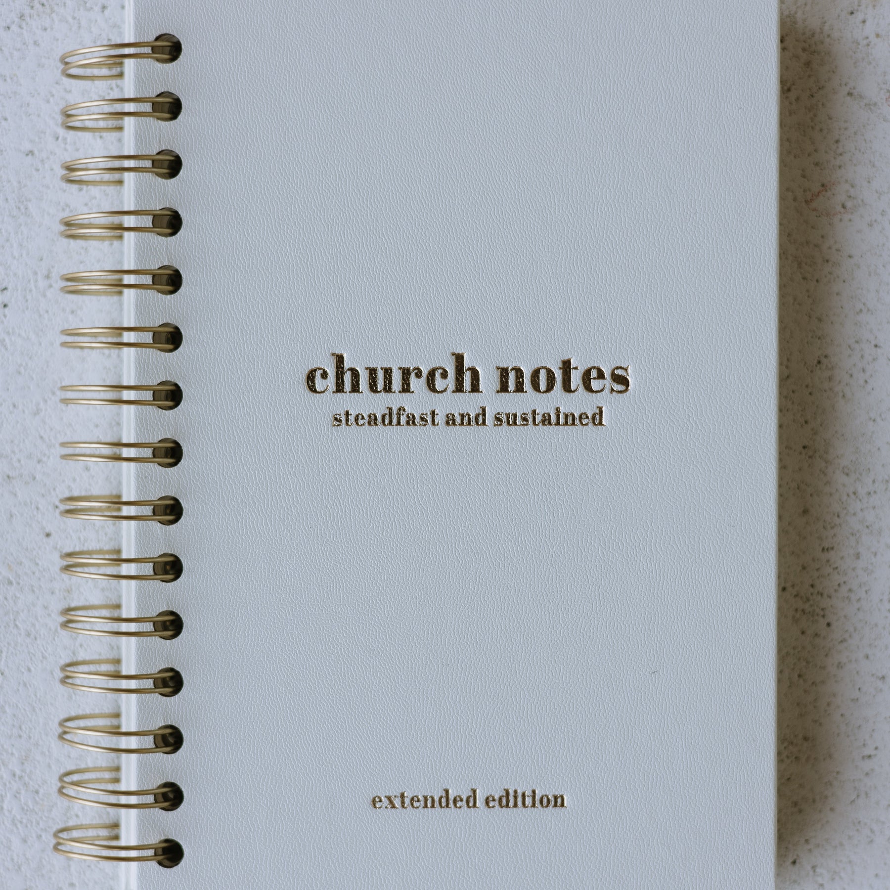 Church Notes Journal – Extended Edition (More Space Per Sermon)