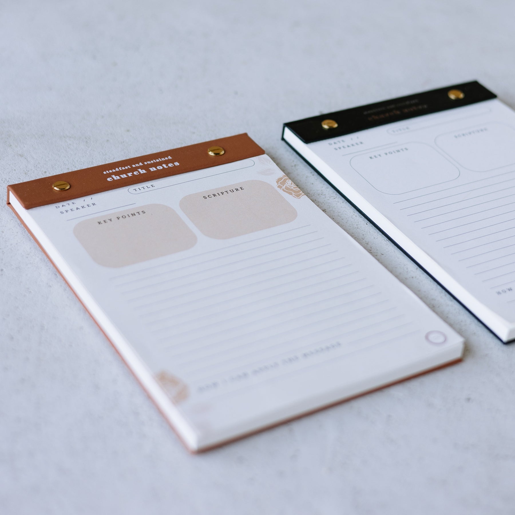 Church Notes Notepad – Tear-Off (On-the-Go Edition)