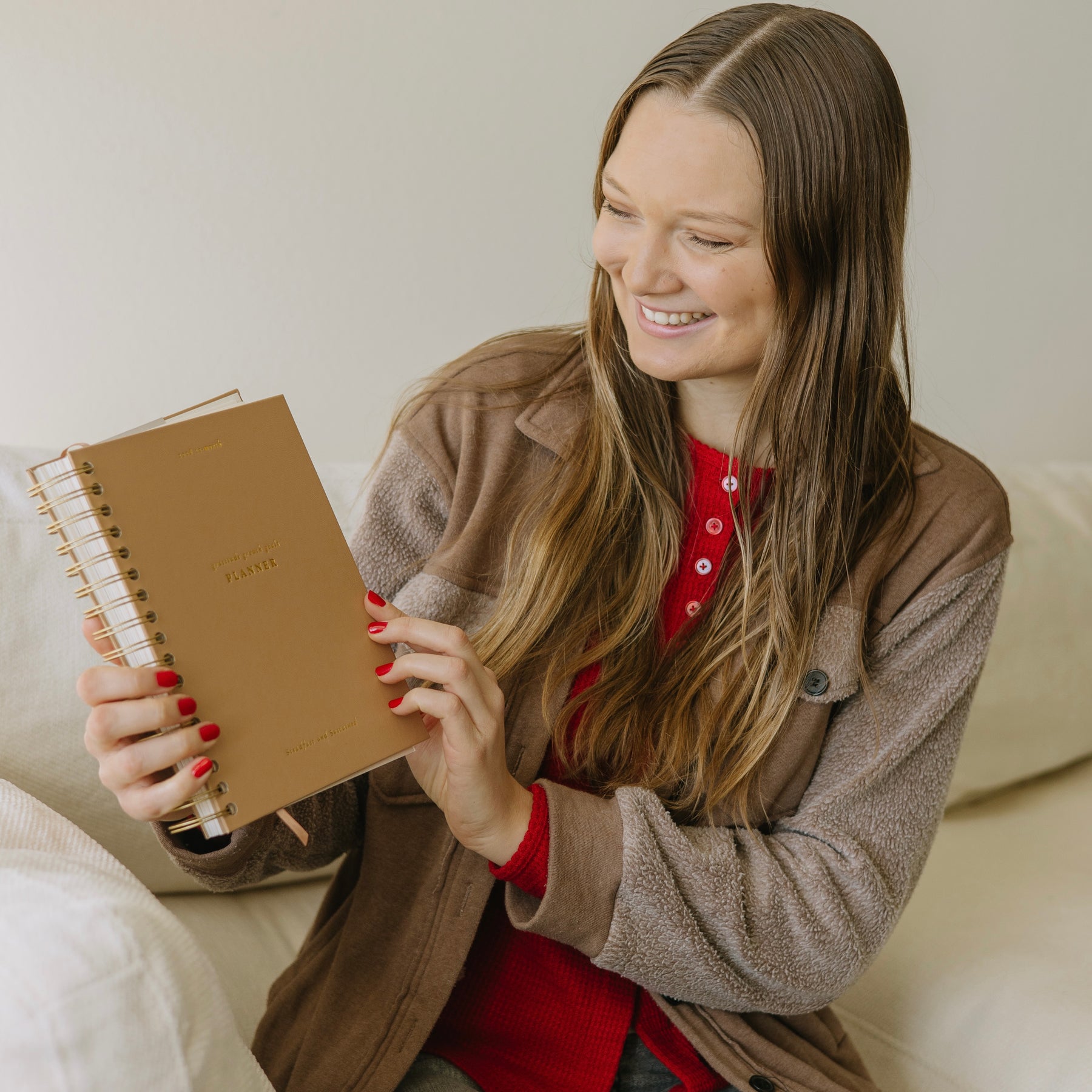 2026 yearly faith planner with space for goals, gratitude, and planning