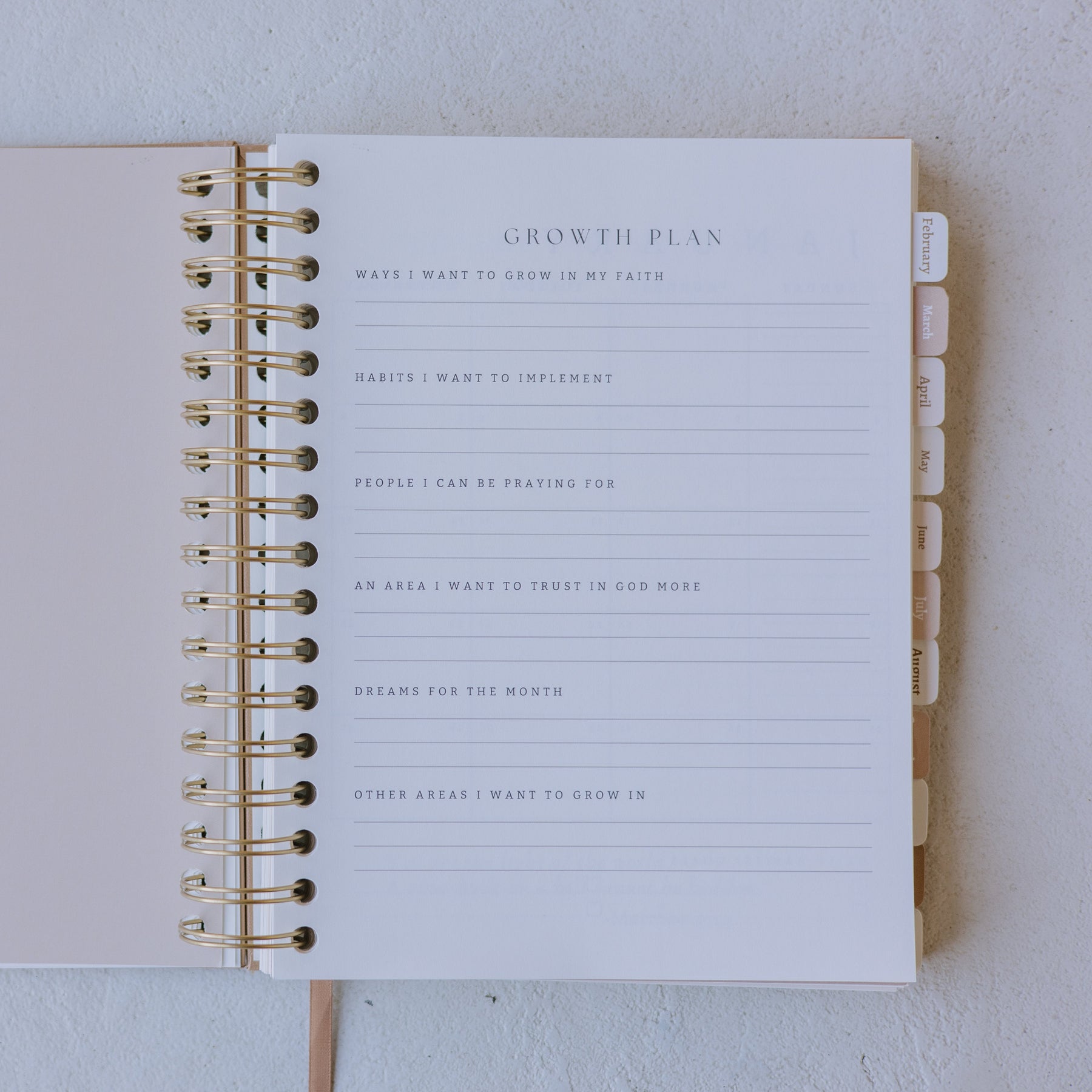 2026 Faith-Based Planner – Goals, Gratitude & Intentional Growth