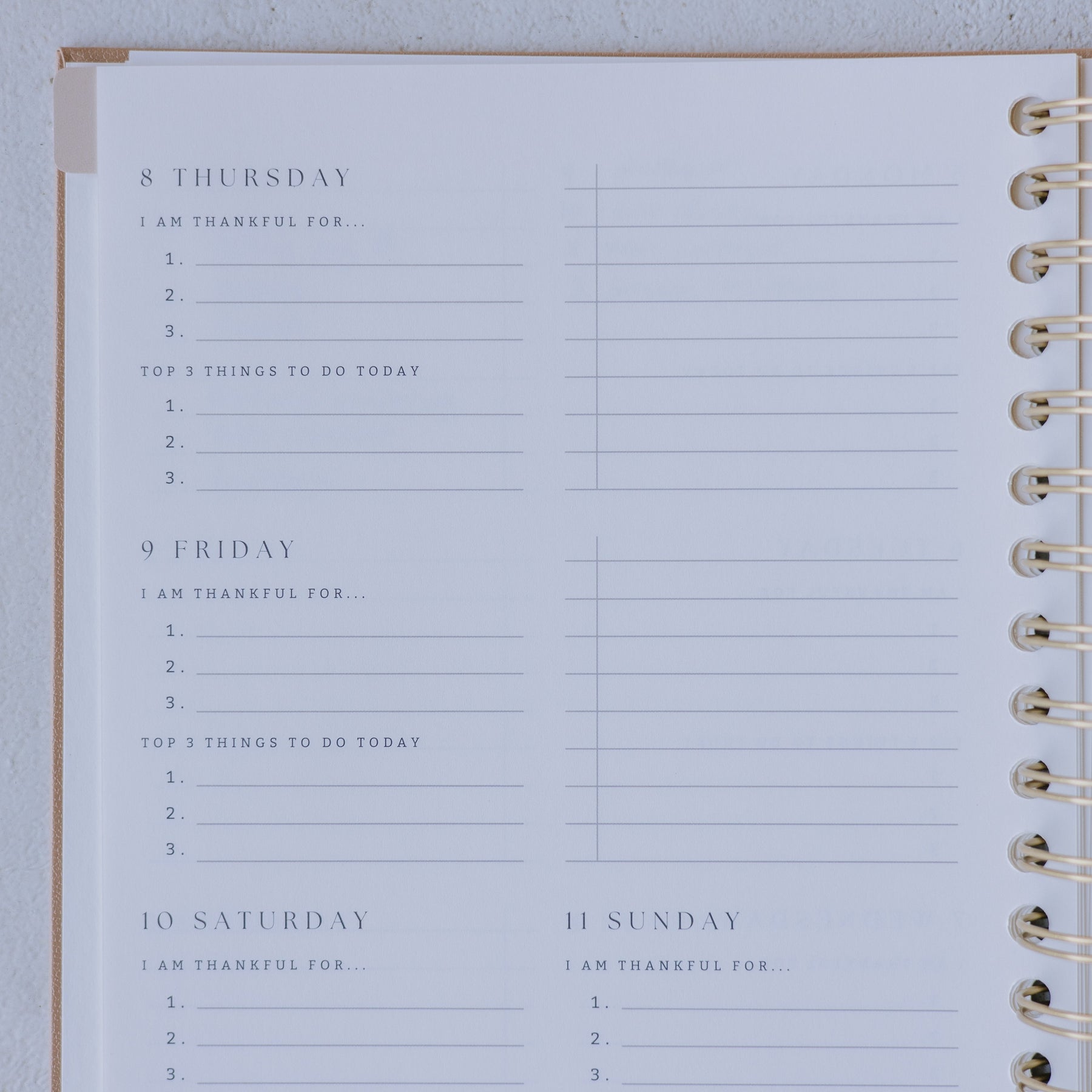 2026 Faith-Based Planner – Goals, Gratitude & Intentional Growth