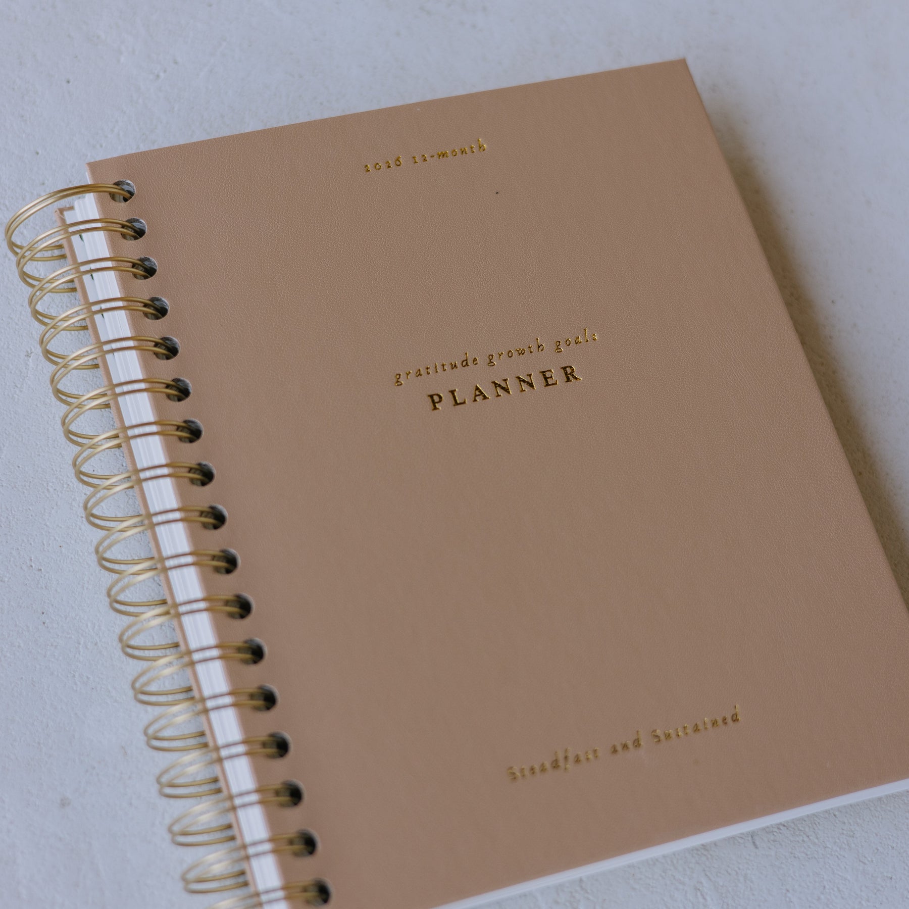2026 Faith-Based Planner – Goals, Gratitude & Intentional Growth