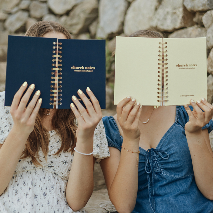 Church Notes Journal Spiral | Stay Focused & Grow in Faith Weekly