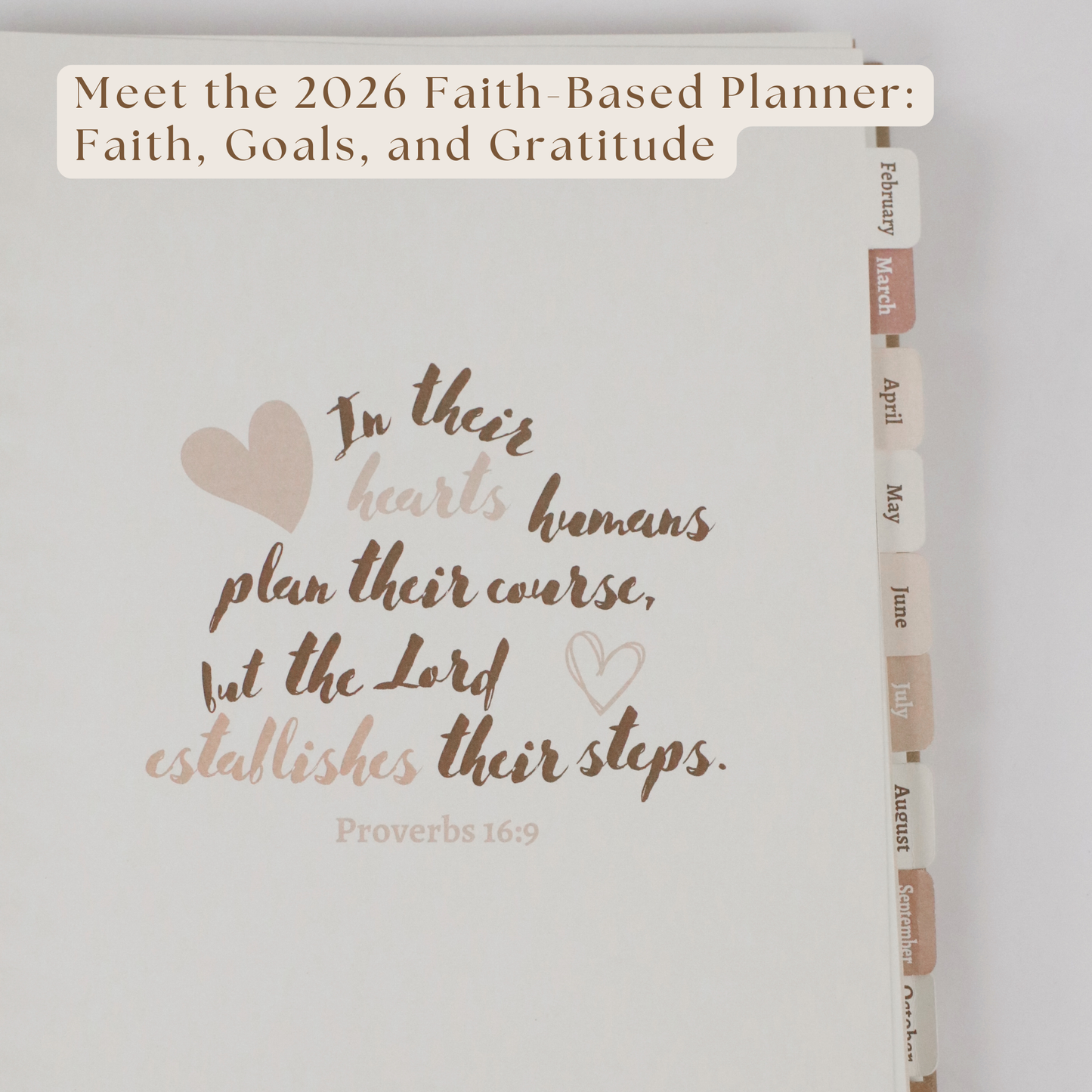 PREORDER: 2026 Yearly Faith, Goals, and Gratitude Planner