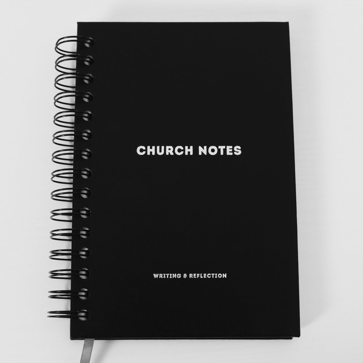 Journal Duo (Charcoal): Bible Notes and Church Notes