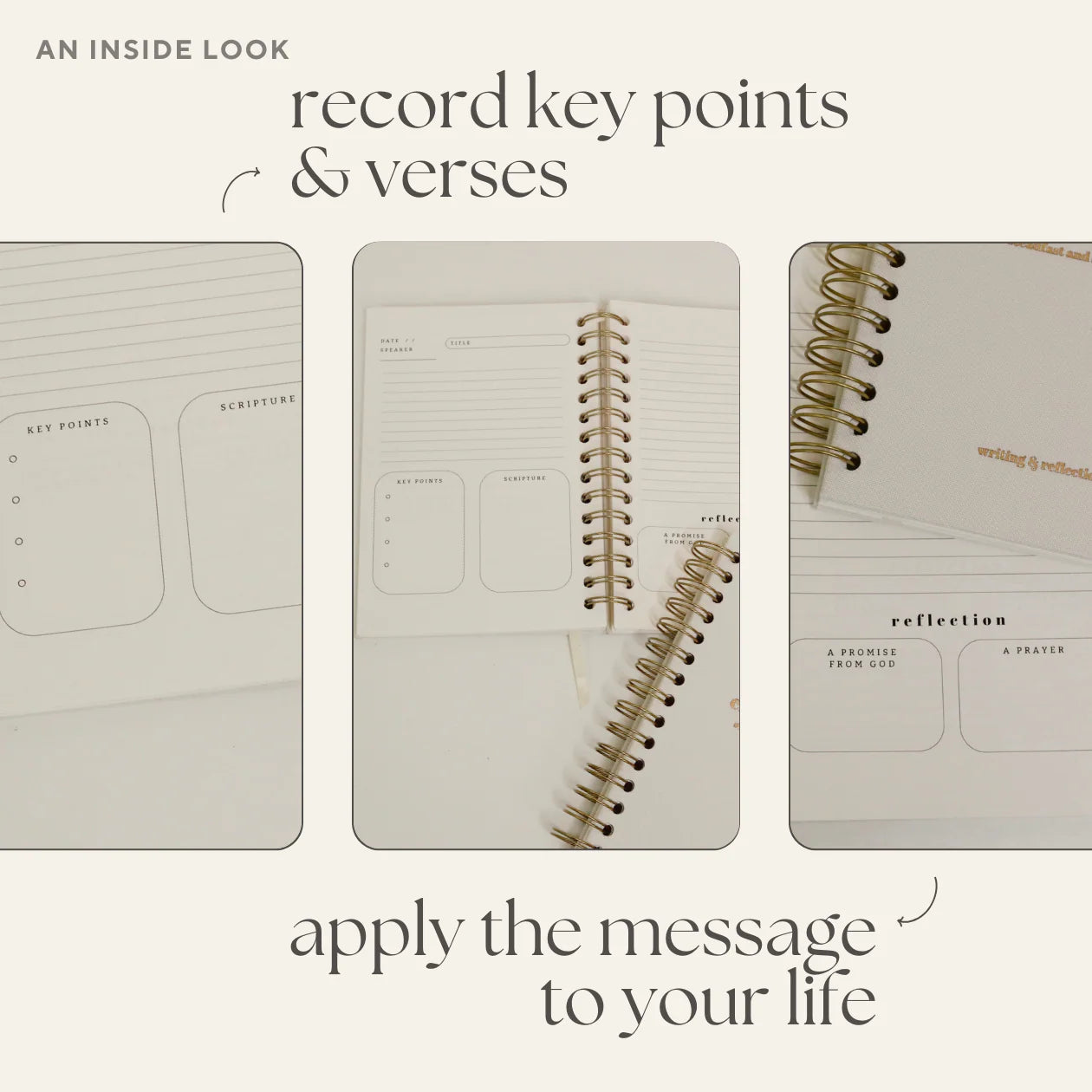 Church Notes Journal - Spiral