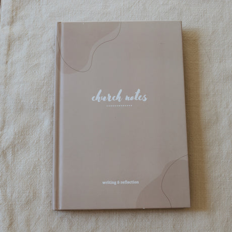 Church Notes Journal – Hardcover (Colorful Guided Edition)