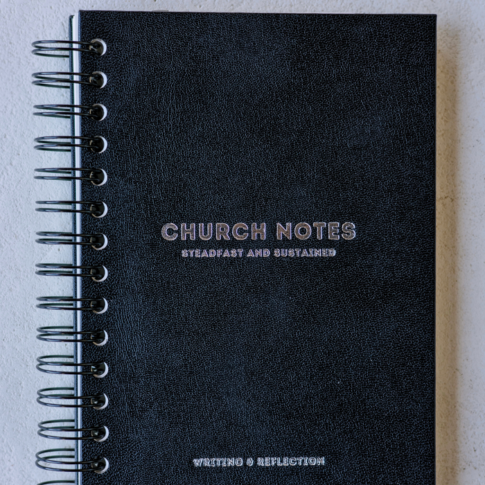 Church Notes Journal Spiral | Stay Focused & Grow in Faith Weekly