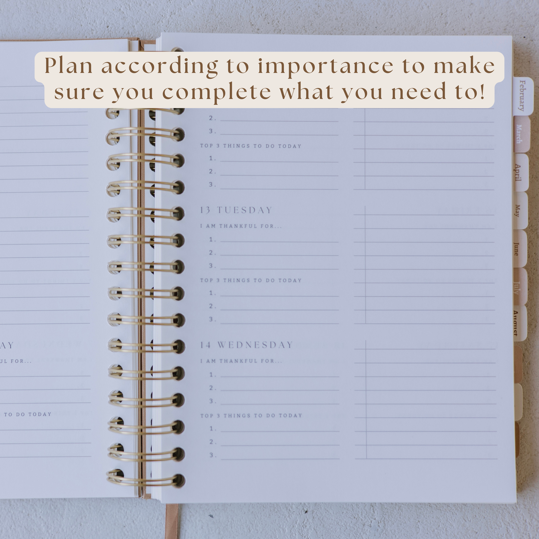 2026 Faith-Based Planner – Goals, Gratitude & Intentional Growth