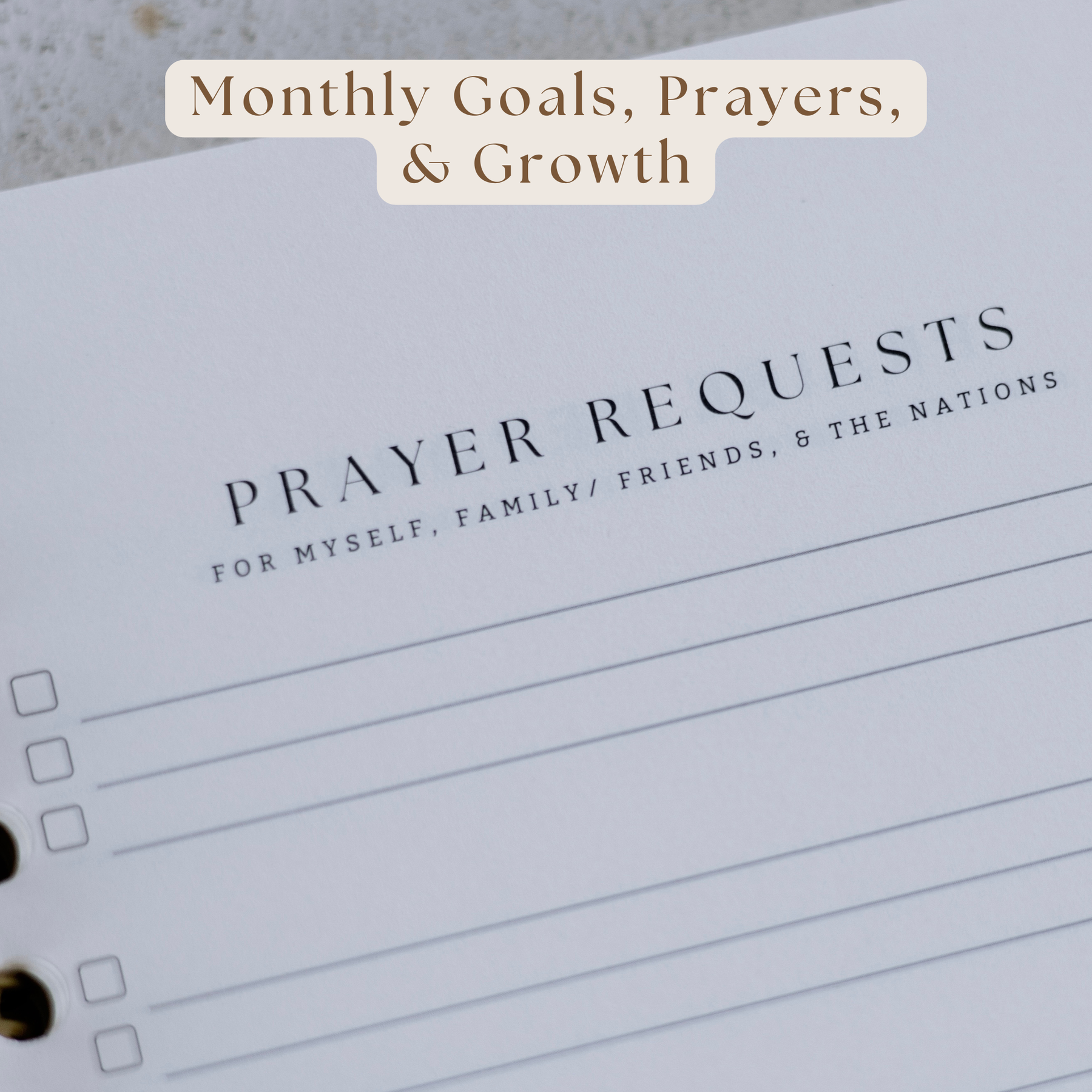 Daily Faith-Based Planner - Devotional Journaling Prompts, Calendar Planning, and Daily Planning