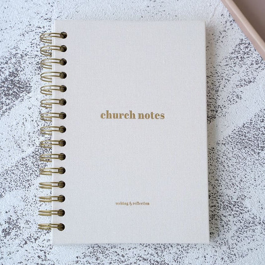 Church Notes Journal Spiral | Stay Focused & Grow in Faith Weekly