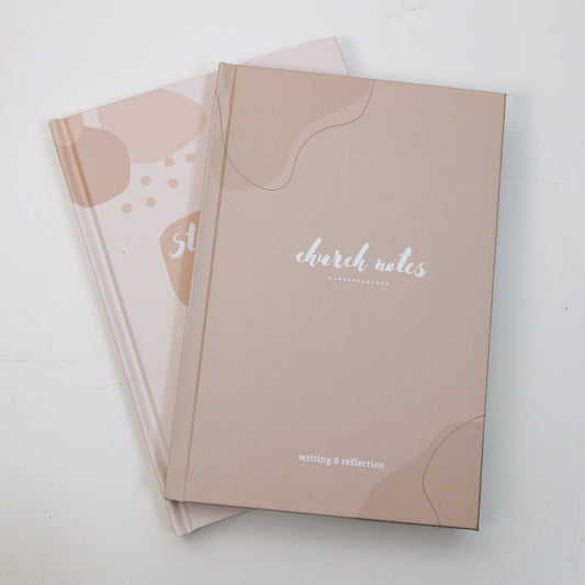 Journal Duo (Hardcover): Bible Notes and Church Notes