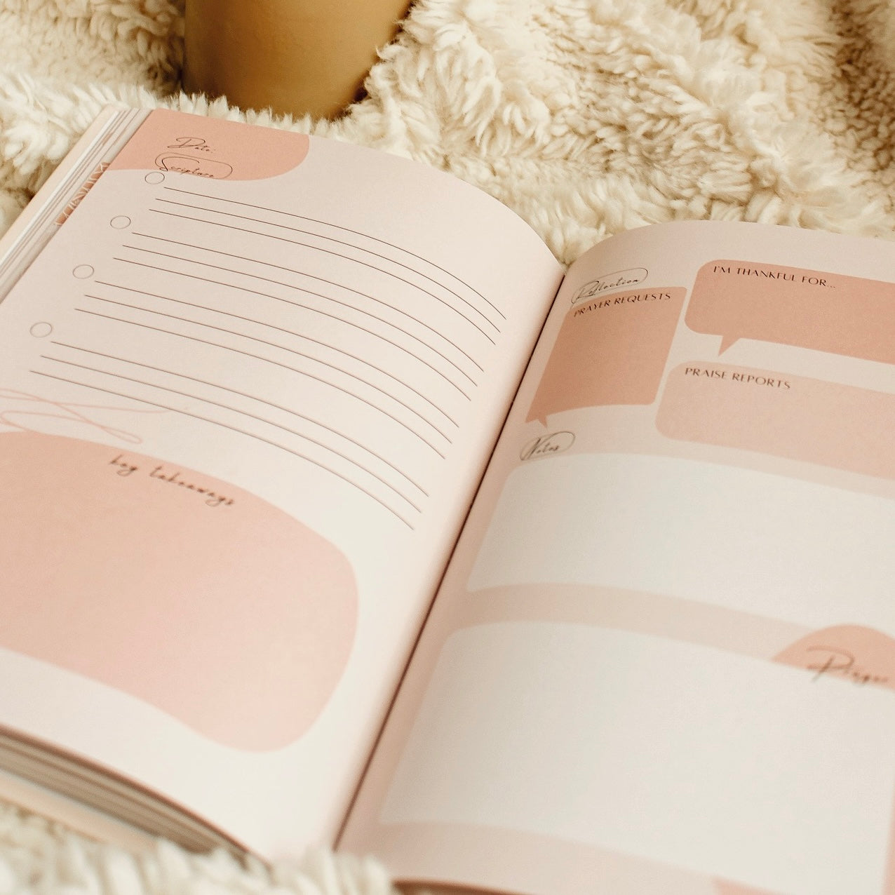 Bible Notes Journal – Guided Scripture Study & Reflection