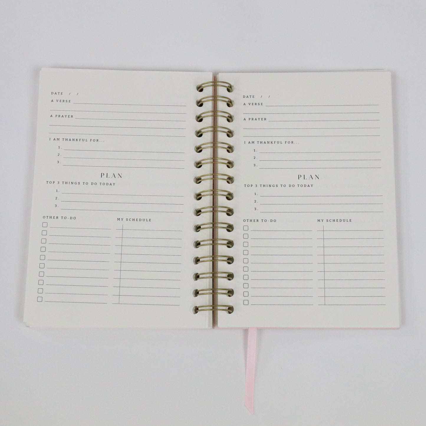 Daily Faith-Based Planner - Devotional Journaling Prompts, Calendar Planning, and Daily Planning