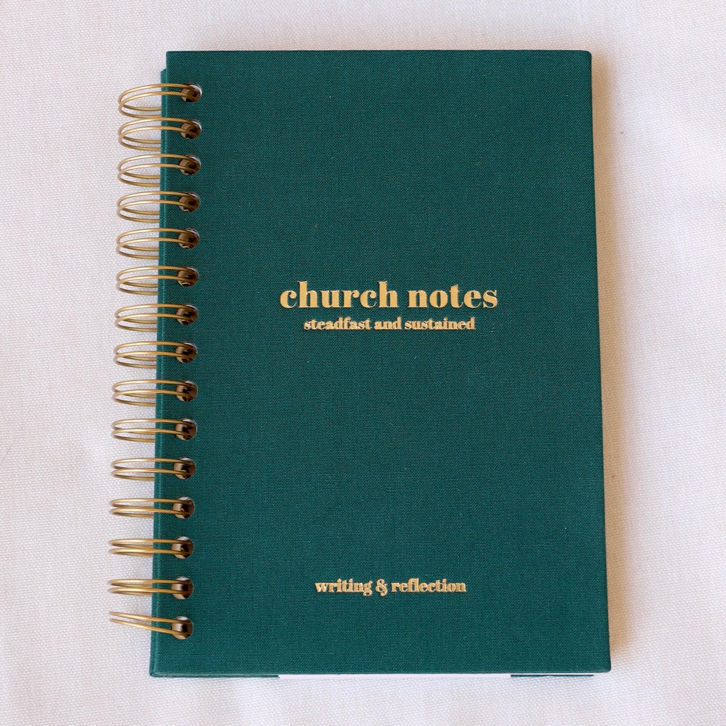 Church Notes Journal - Spiral