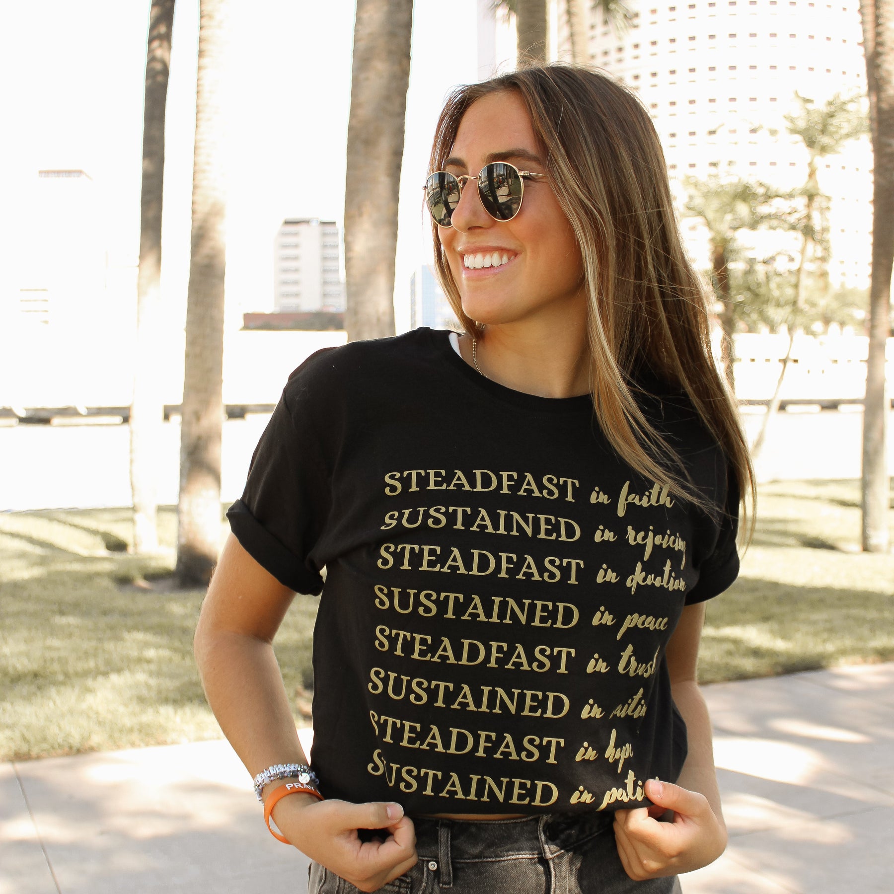 Steadfast Tee — a Christian faith t-shirt by Steadfast & Sustained