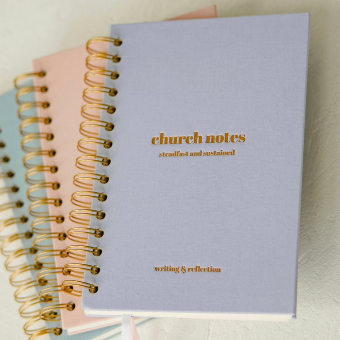 Church Notes Journal Spiral | Stay Focused & Grow in Faith Weekly