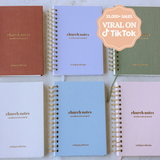 Church Notes Journal Spiral | Stay Focused & Grow in Faith Weekly