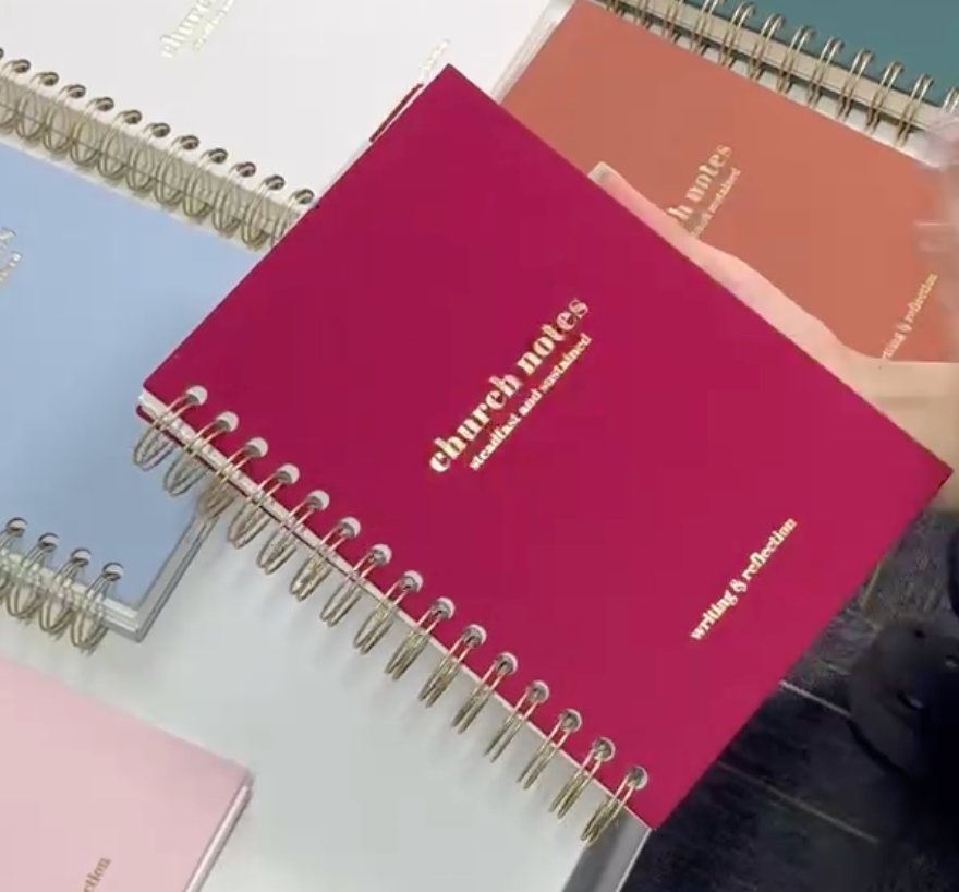 Church Notes Journal - Spiral