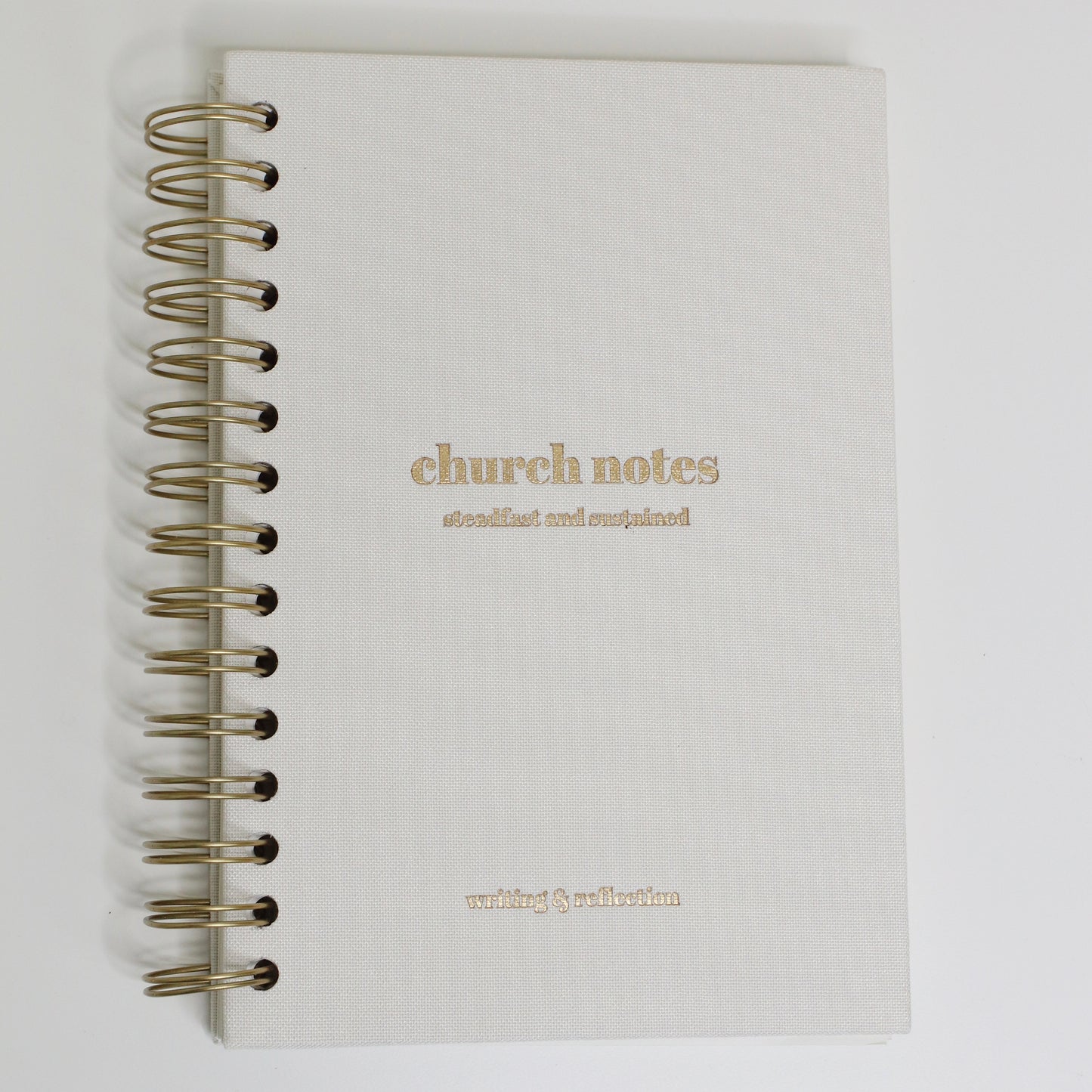 Church Notes Journal - Spiral