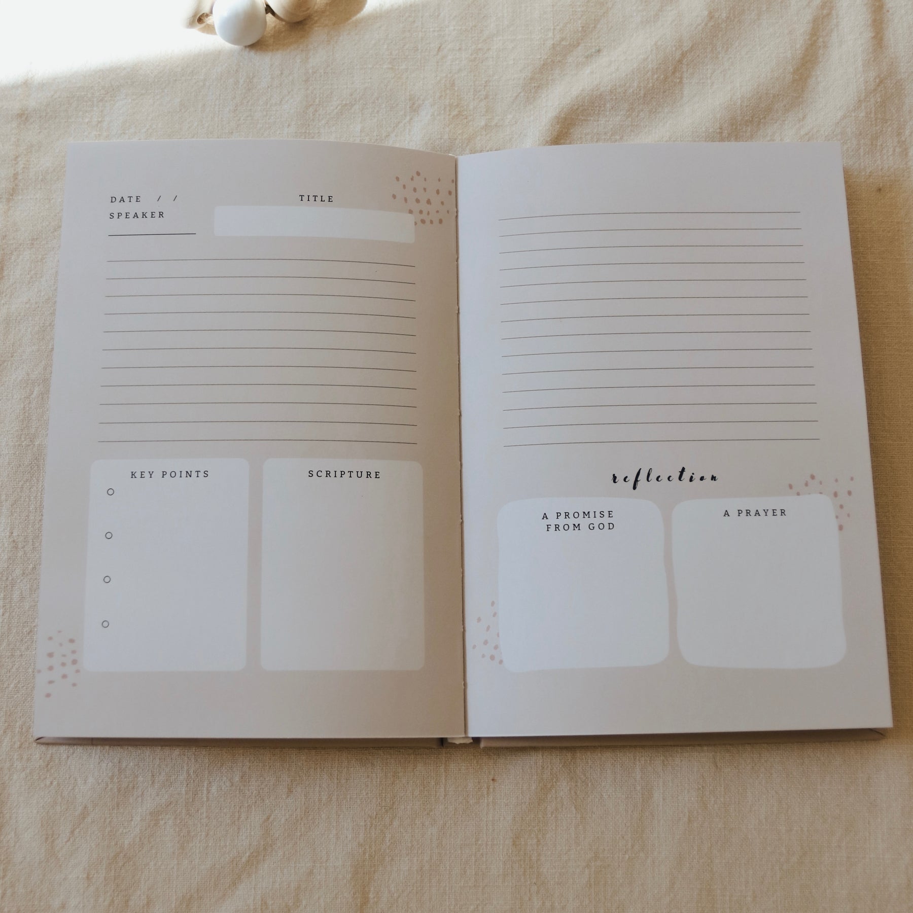 Journal Duo (Hardcover): Bible Notes and Church Notes