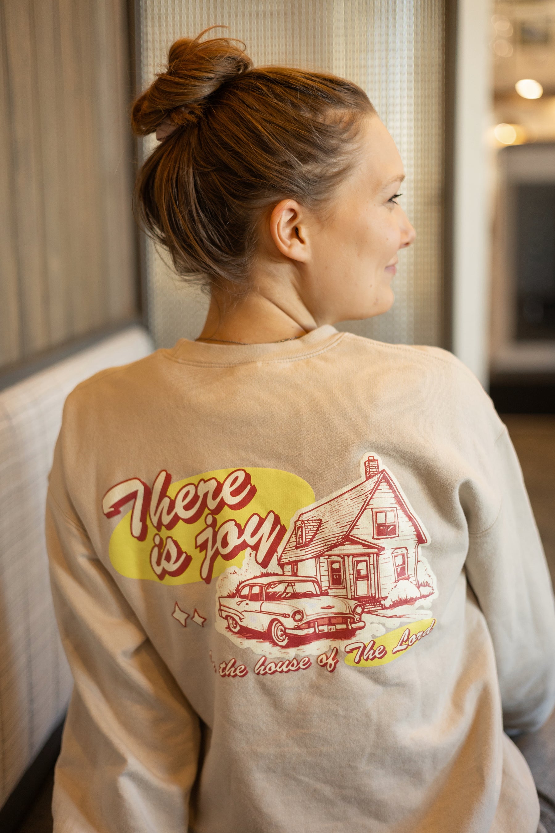 There Is Joy in the House of the Lord vintage Christian crewneck sweatshirt