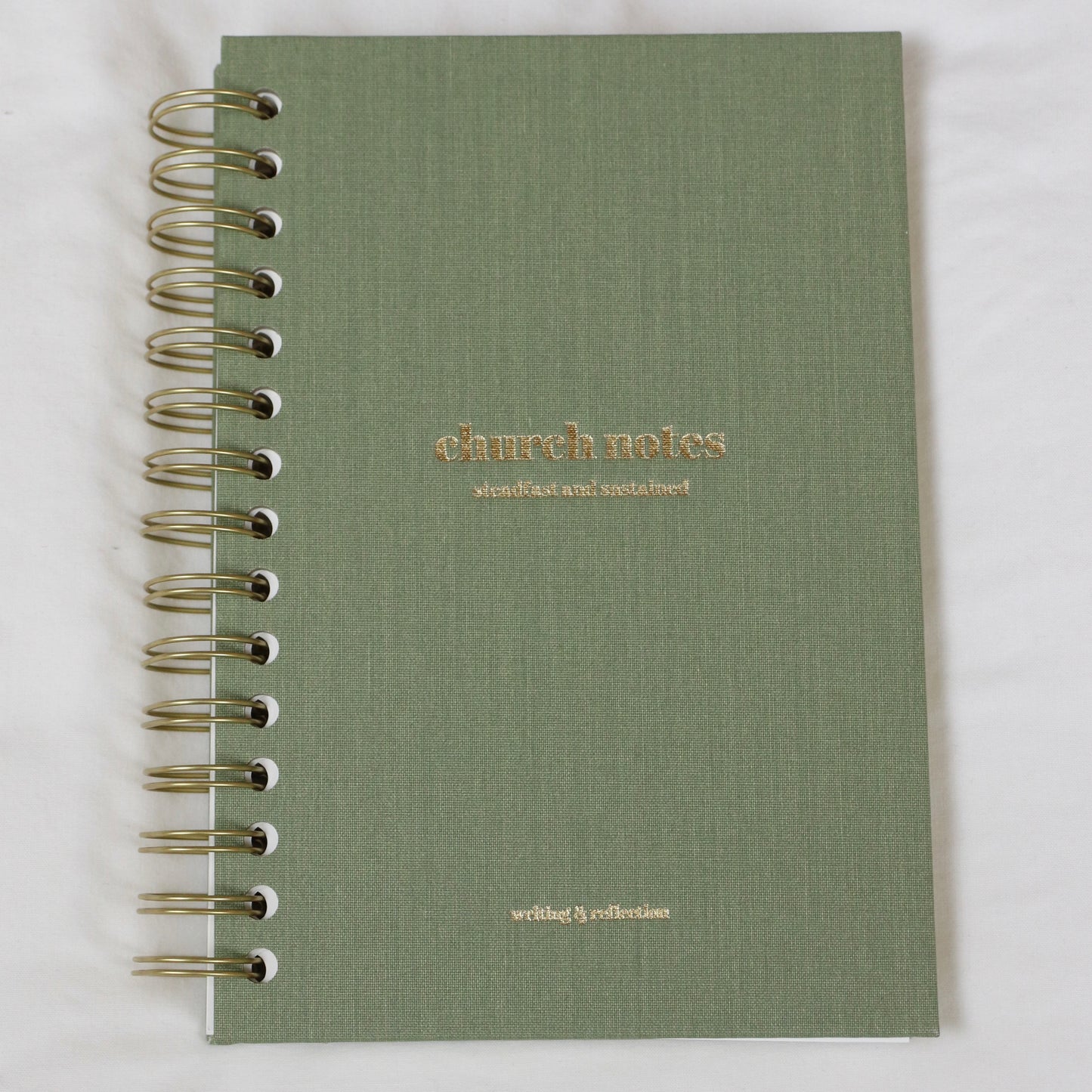 Church Notes Journal - Spiral