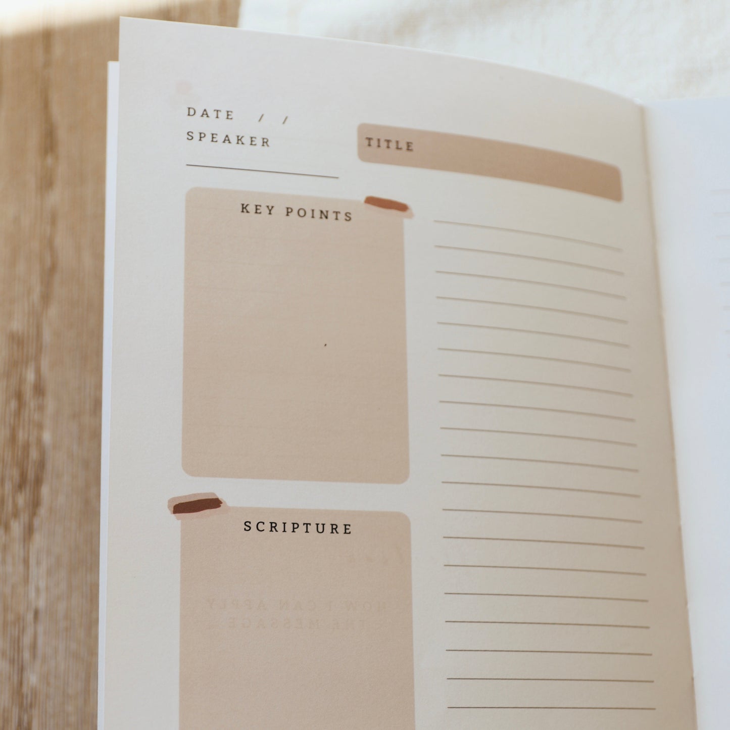 Journal Duo (Hardcover): Bible Notes and Church Notes