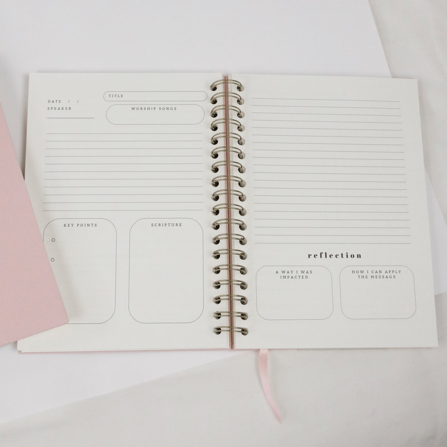 Church Notes Journal - Spiral