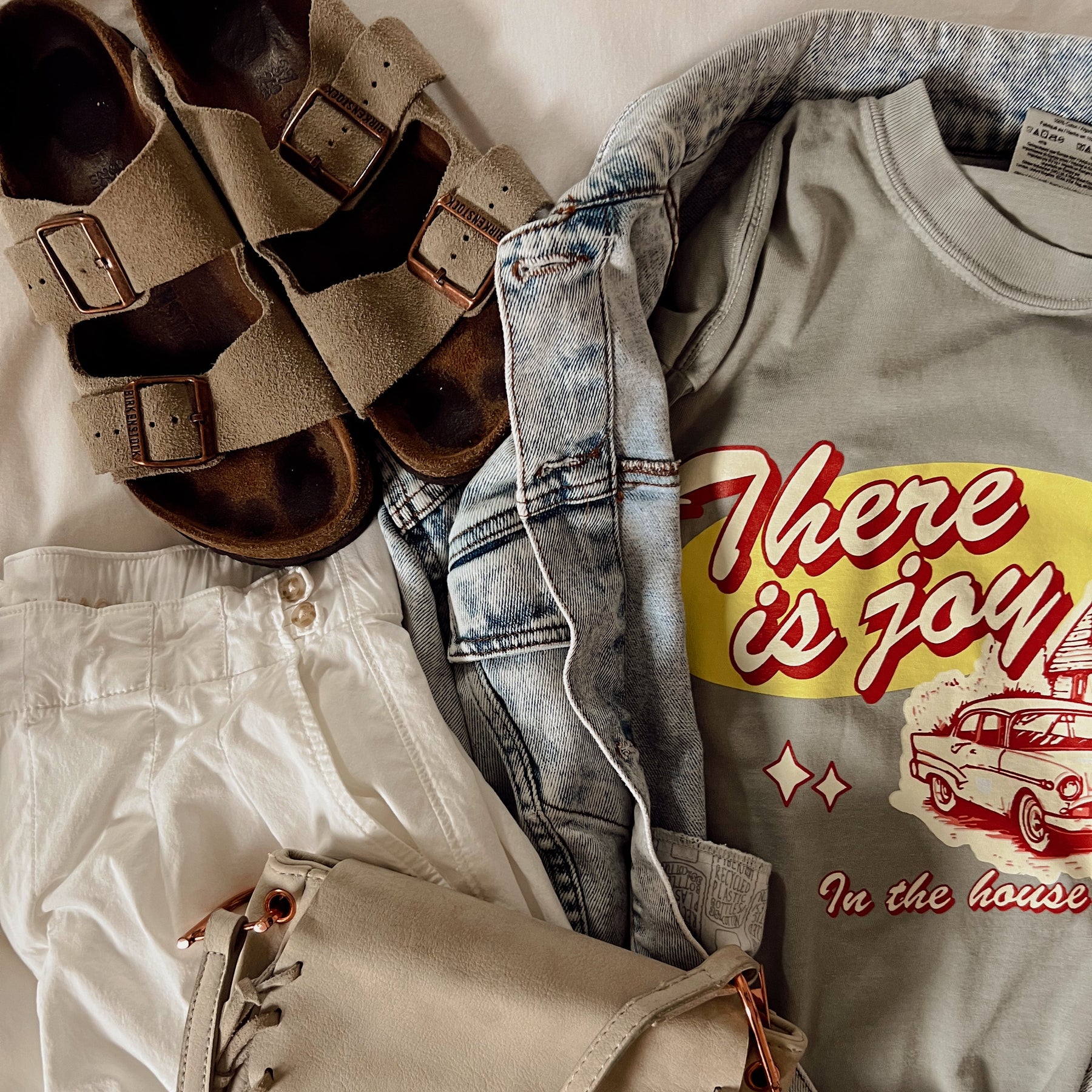 There Is Joy in the House of the Lord Tee – Comfort Colors