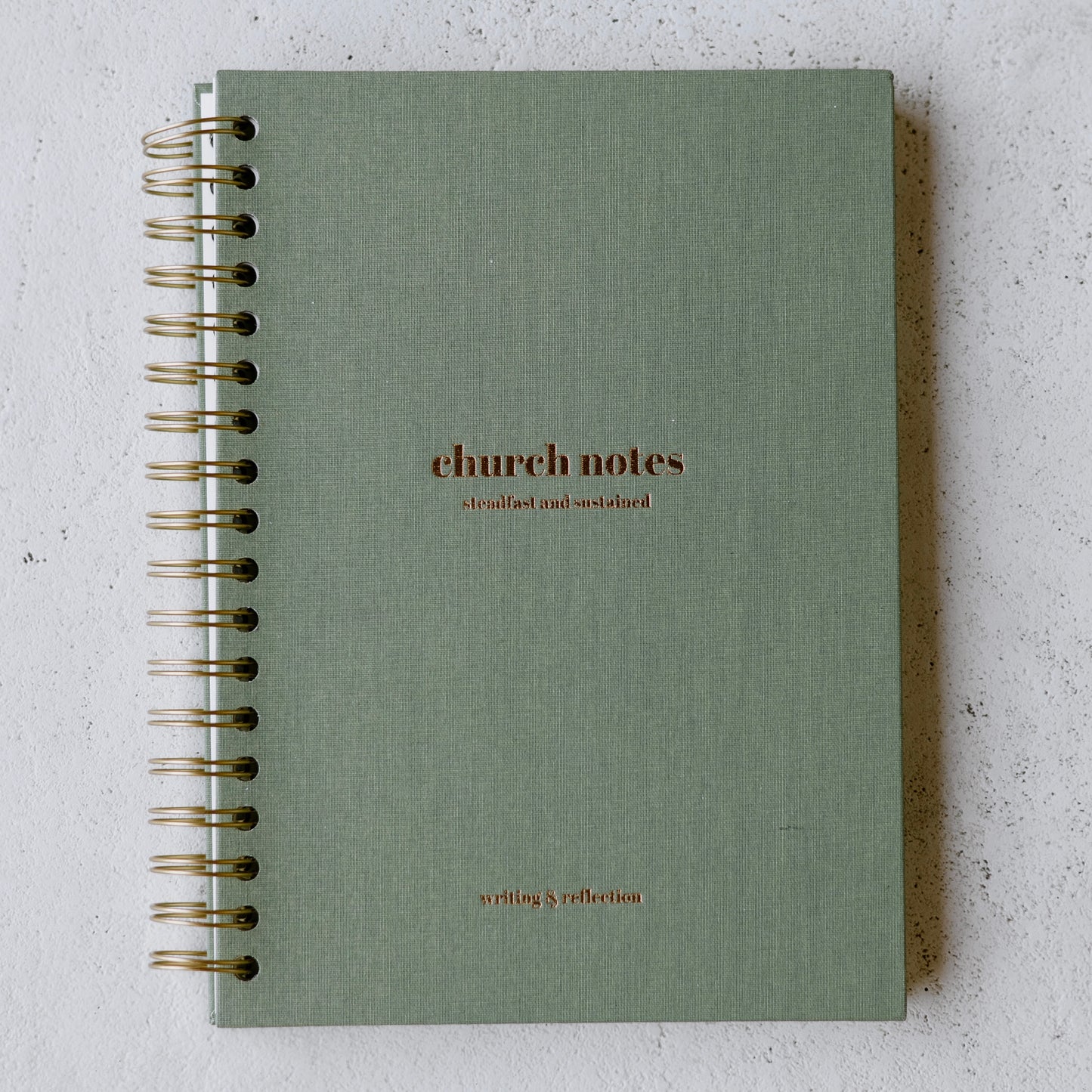 Church Notes Journal - Spiral
